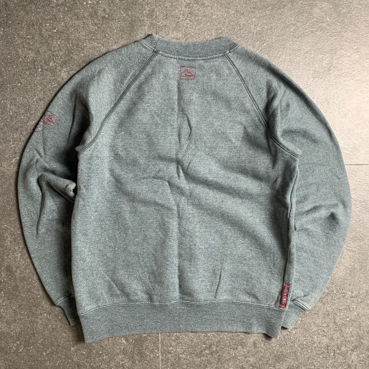 Quiksilver × Vintage 2000s Quiksilver Embroidery Spellout Sweatshirt Size US S / EU 44-46 / 1 - 5 Thumbnail