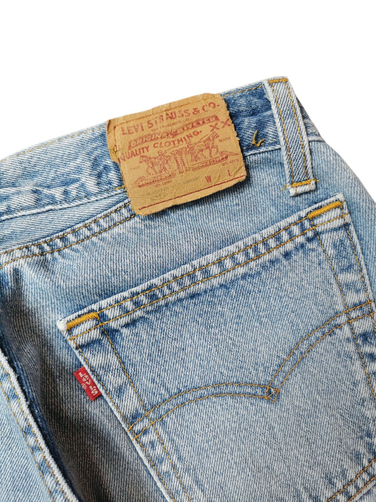 Levi's 90s Vintage Levis Jeans Size 27" / US 4 / IT 40 - 9 Thumbnail