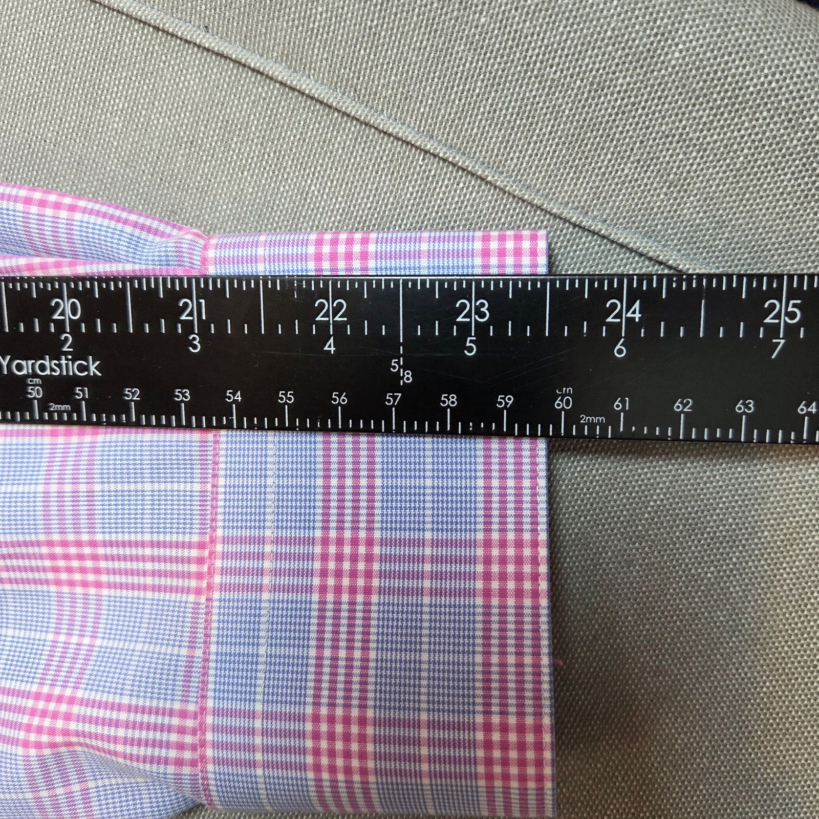 Pronto Uomo Pronto Uomo Slim Fit Plaid Dress Shirt 16 32/33 Size US M / EU 48-50 / 2 - 11 Thumbnail