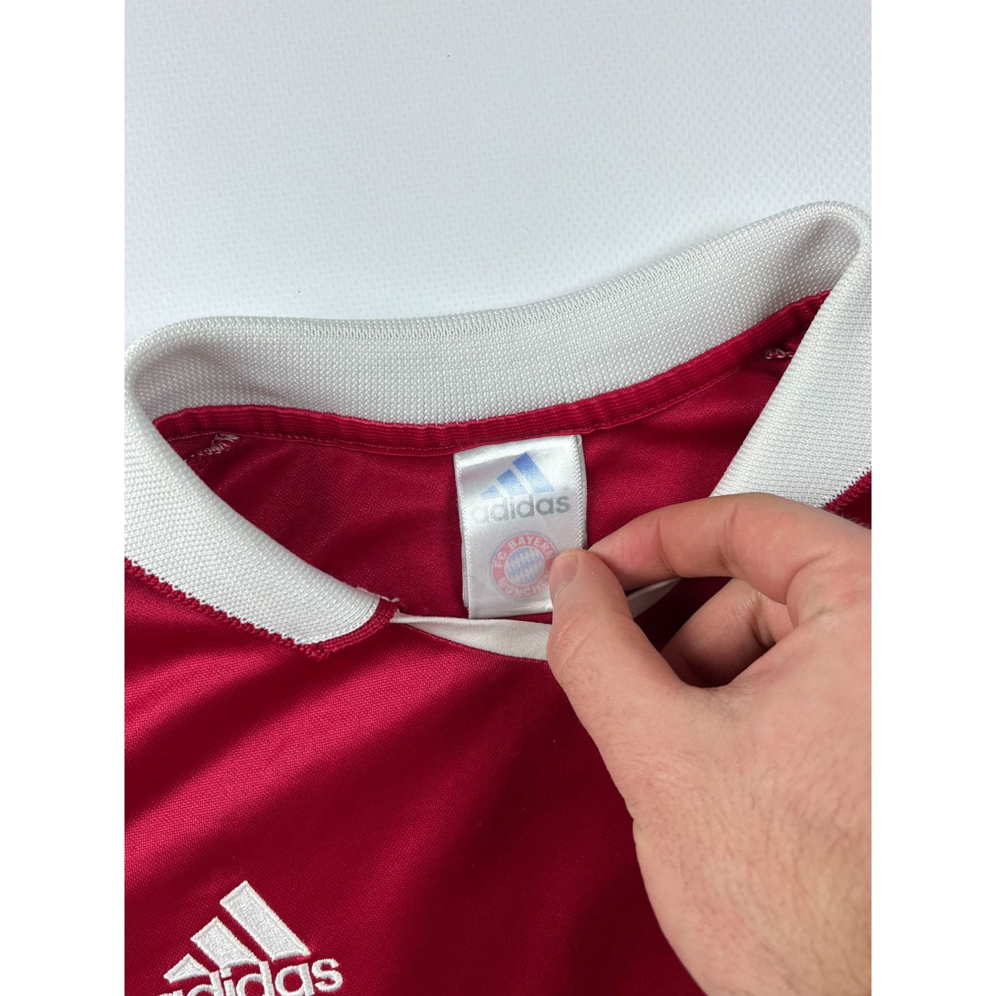Adidas × Jerzees Vintage Bayern Munich 2003-2004 Adidas Soccer Jersey Size US S / EU 44-46 / 1 - 2 Thumbnail
