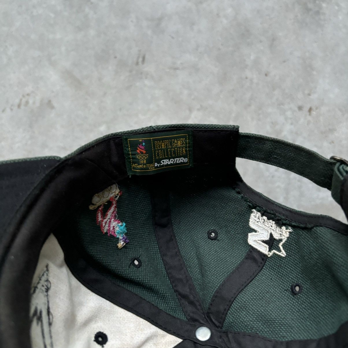 Starter × USA Olympics × Vintage vintage 90s 1996 ATLANTA OLYMPICS STARTER Strapback hat Size ONE SIZE - 13 Thumbnail