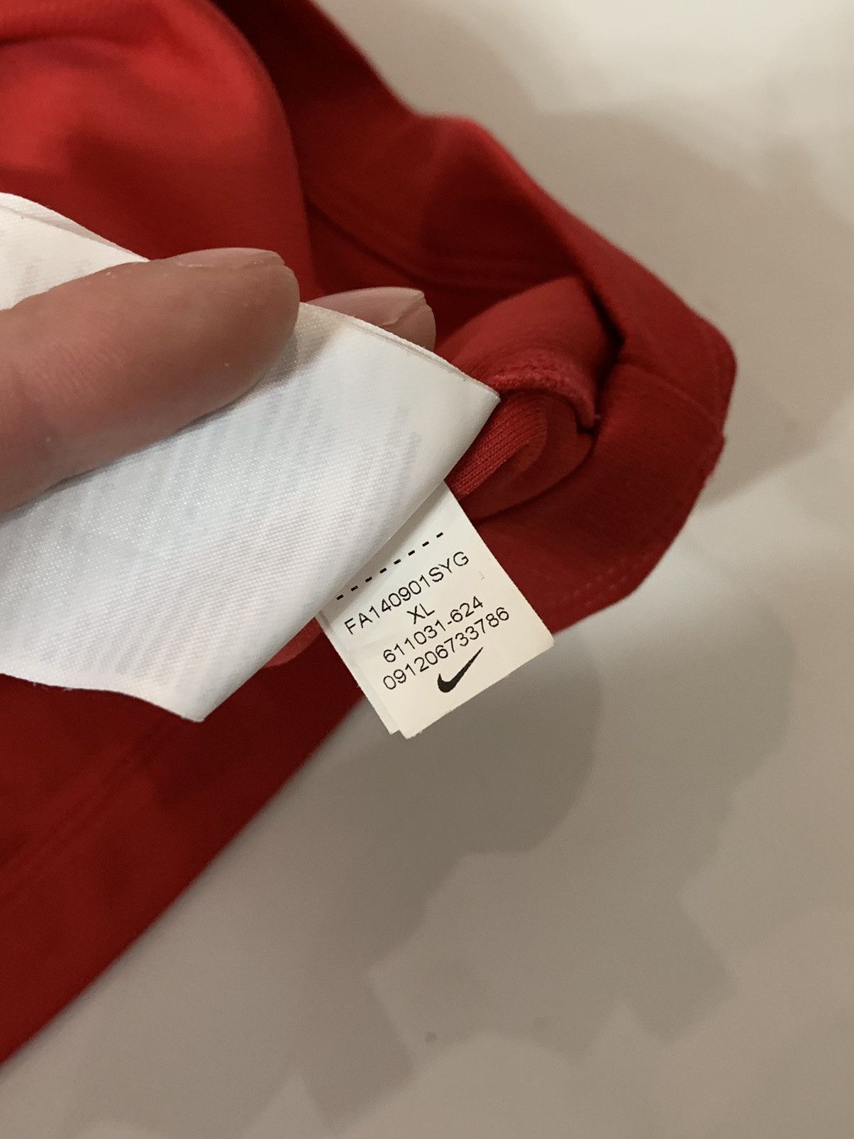Nike × Vintage 2014 Manchester United Soccer Jersey Chevrolet Like New Size US XL / EU 56 / 4 - 7 Thumbnail