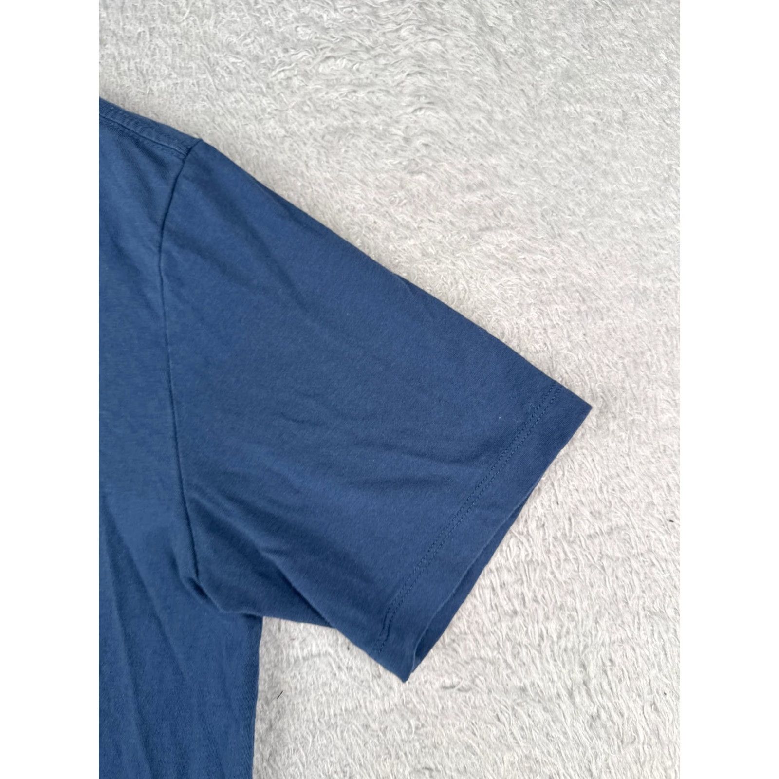 The North Face The North Face Blue Crew Shirt Men Small 100% Cotton Logo Outdoor Tee Size US S / EU 44-46 / 1 - 2 Thumbnail