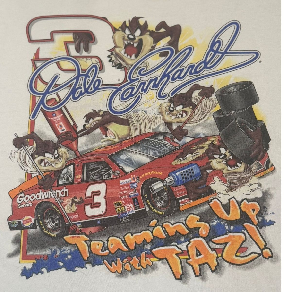 Other Vintage 2000 Dale Earnhardt NASCAR x Looney Tunes Taz XL Size US XL / EU 56 / 4 - 5 Thumbnail
