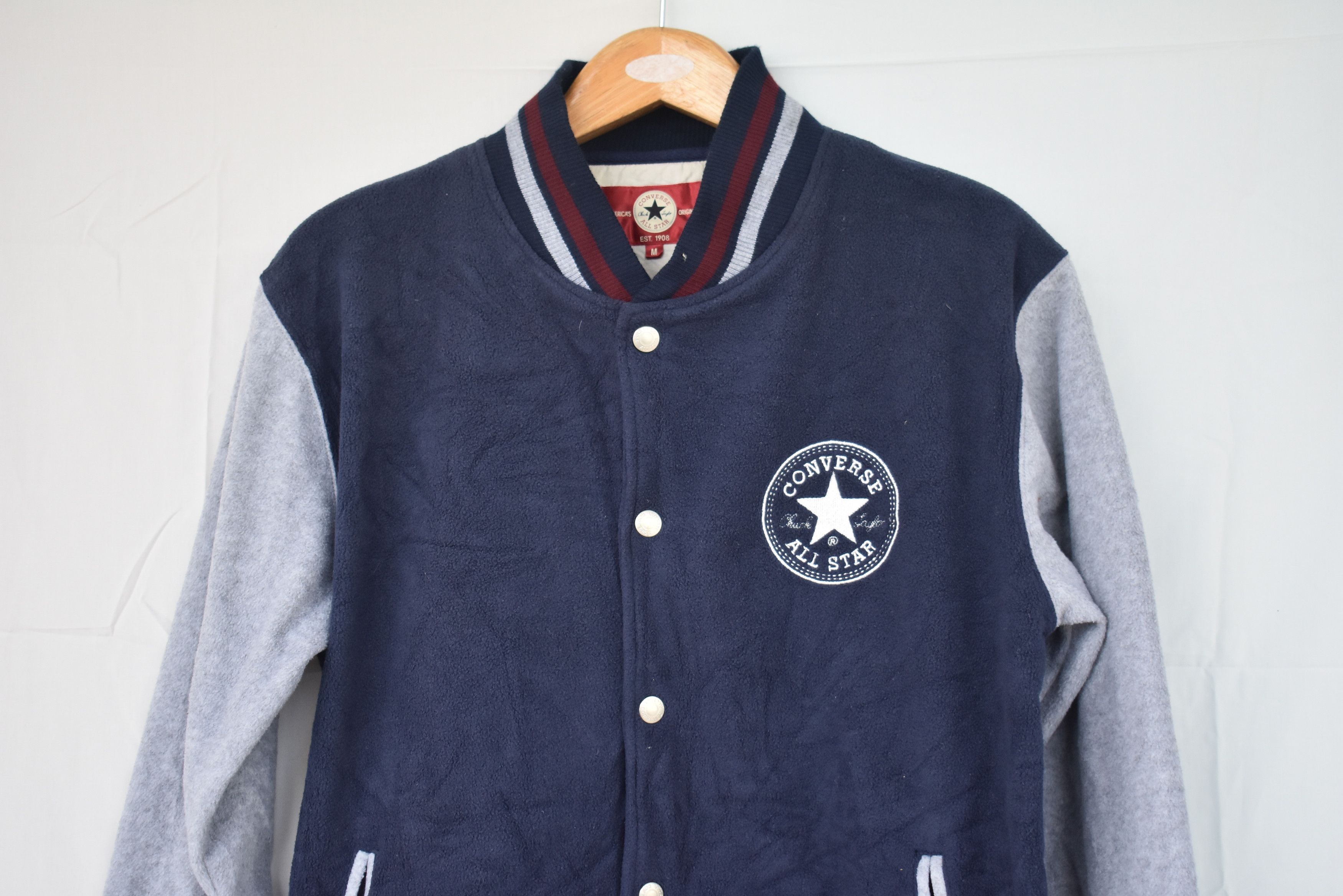 Converse × Vintage Vintage Converse Varsity Medium Size Size US M / EU 48-50 / 2 - 2 Thumbnail
