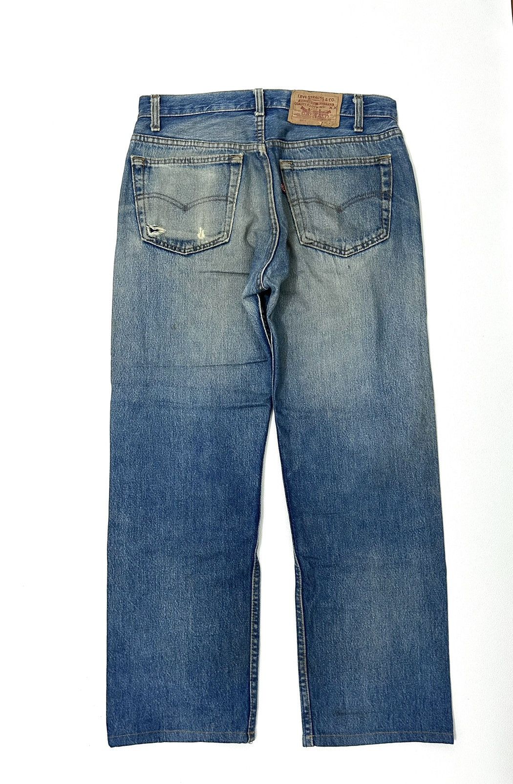 Levi's × Levi's Vintage Clothing Vintage Levis 501 xx Button 522 Distressed Jeans Size US 31 - 2 Thumbnail