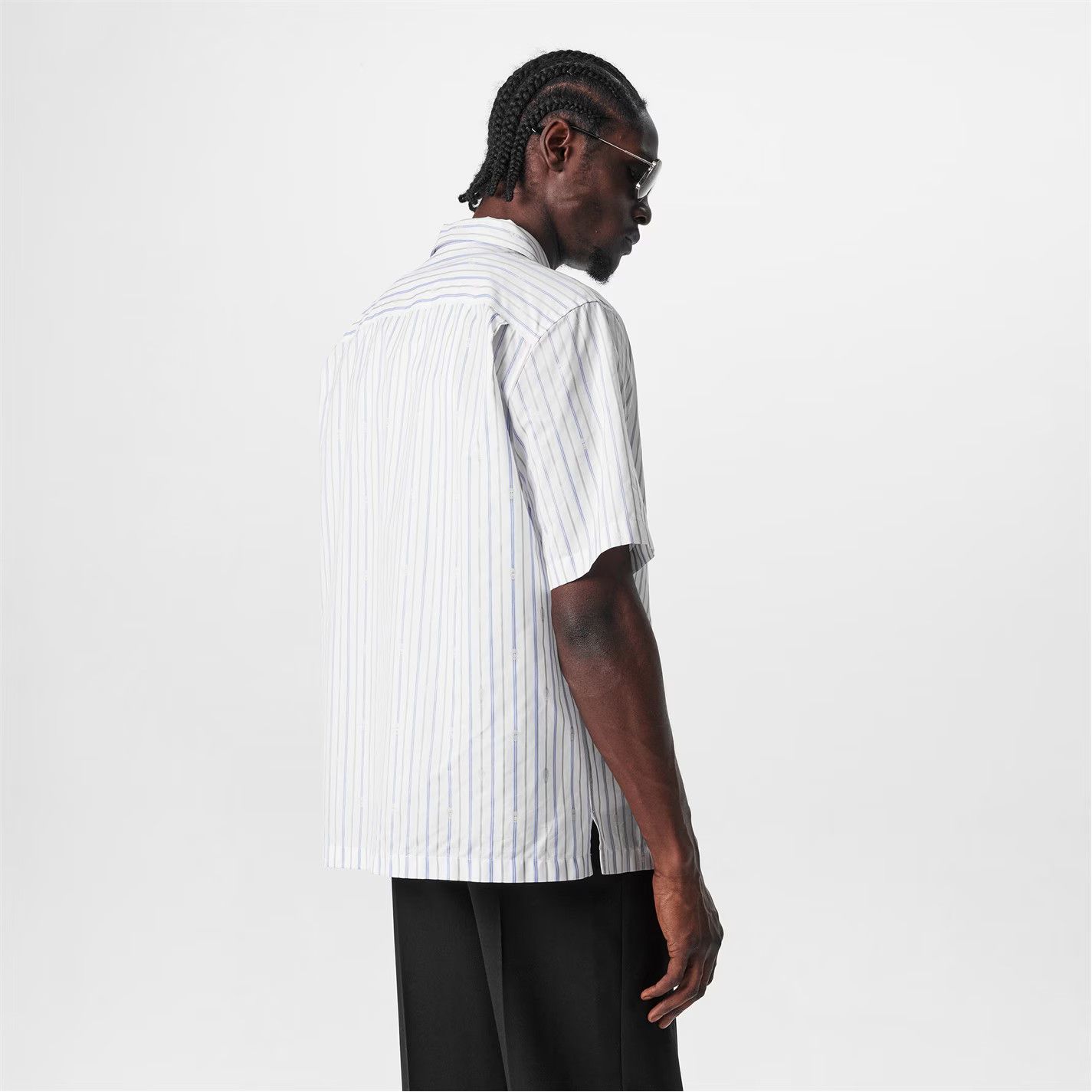 Alexander McQueen o1g2r1mq0326 Short Sleeve Tailored Fit Shirt in Multicolor Size US S / EU 44-46 / 1 - 4 Thumbnail