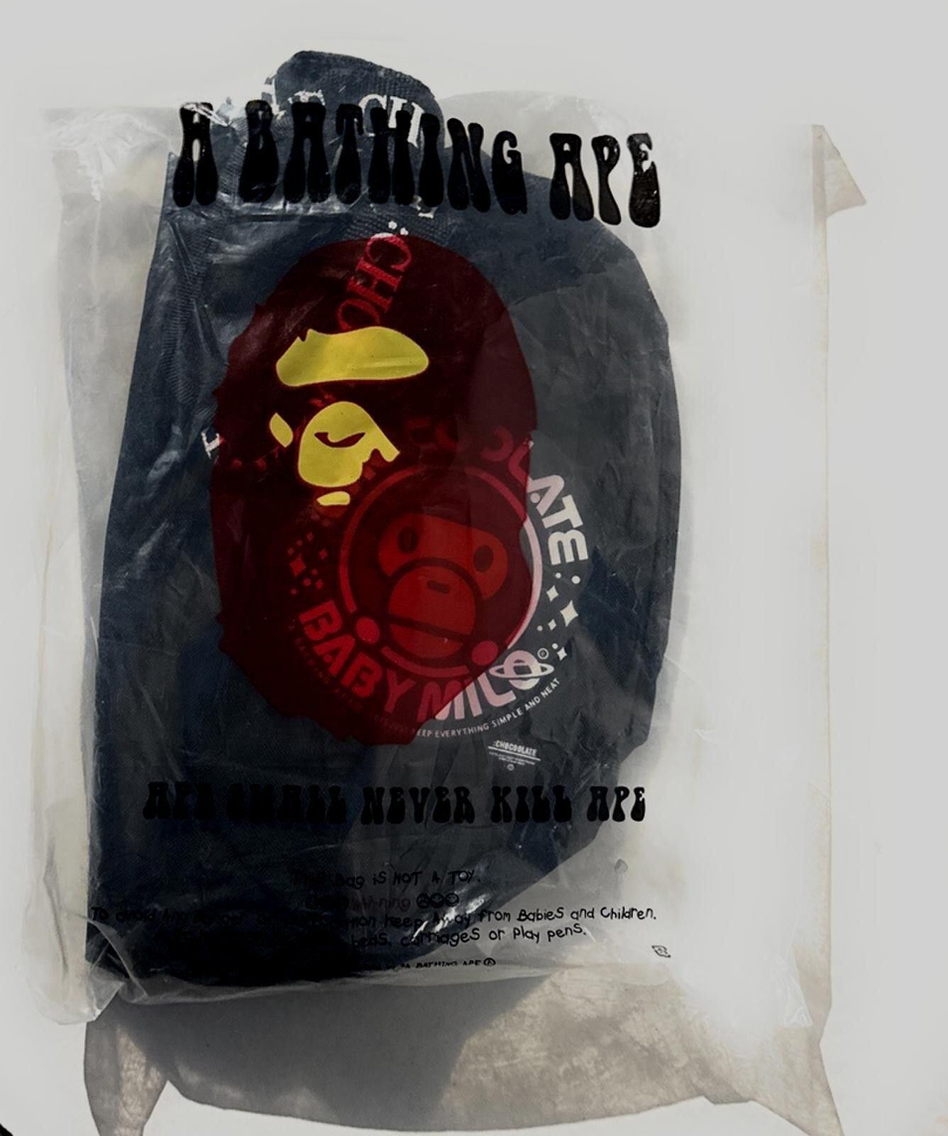 Bape BAPE x Baby Milo x Chocolate Black Duffle Bag Size ONE SIZE - 9 Thumbnail