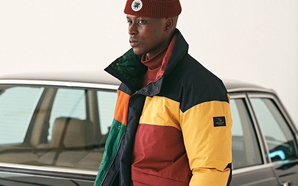 Aime Leon Dore Aime Leon Dore X Woolrich Color Blocked Down Jacket Size US L / EU 52-54 / 3 - 8 Thumbnail