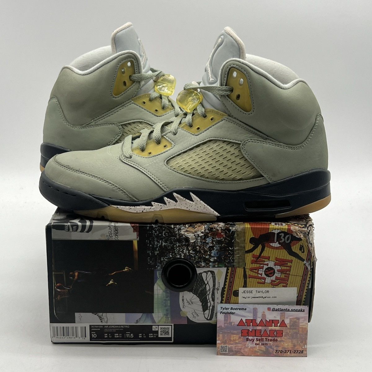 Air Jordan 5 Jade horizon