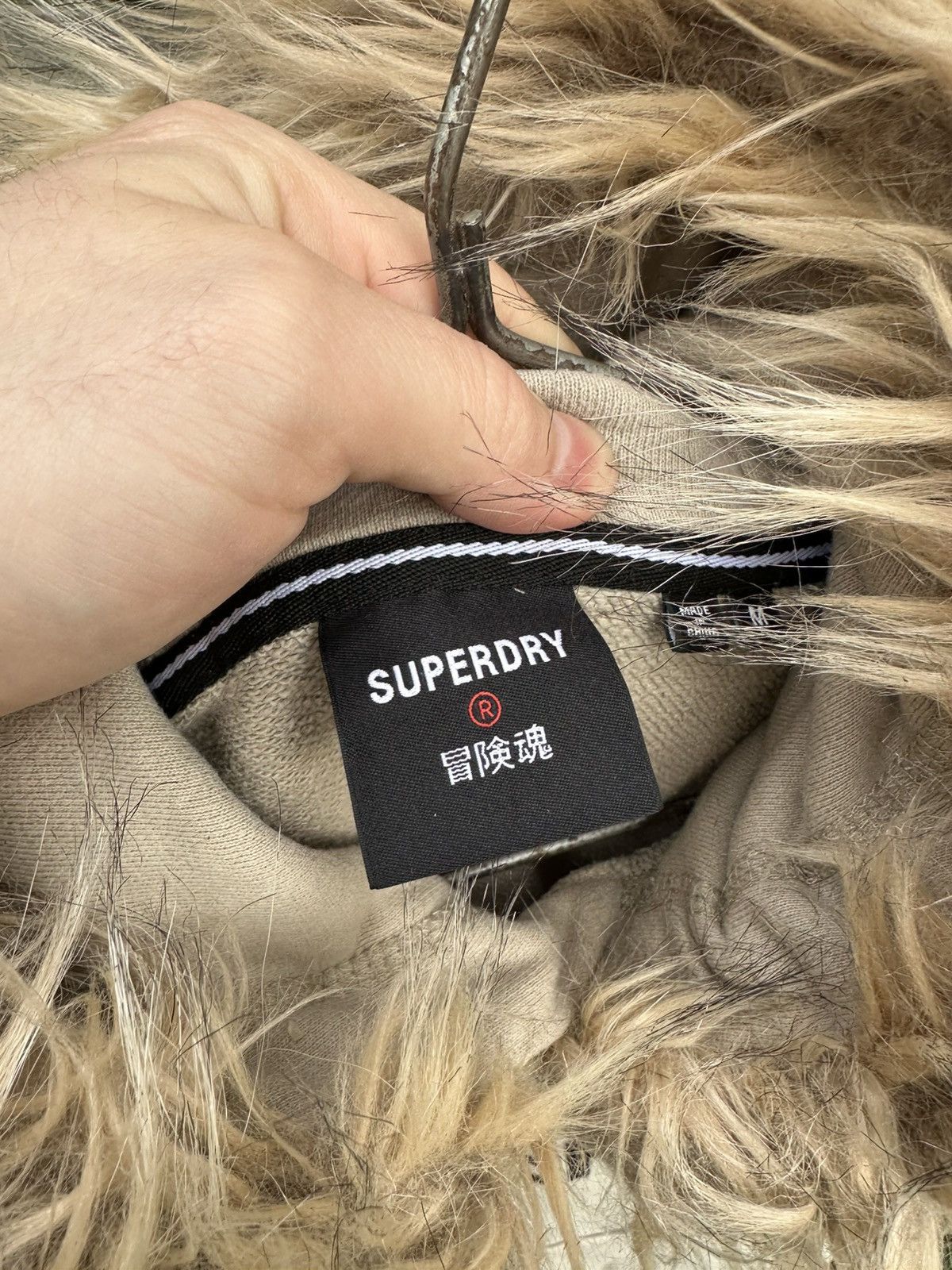 If Six Was Nine × Superdry Vintage Japanese Style Fur Superdry Hoodie Custom By Me Size US M / EU 48-50 / 2 - 17 Thumbnail