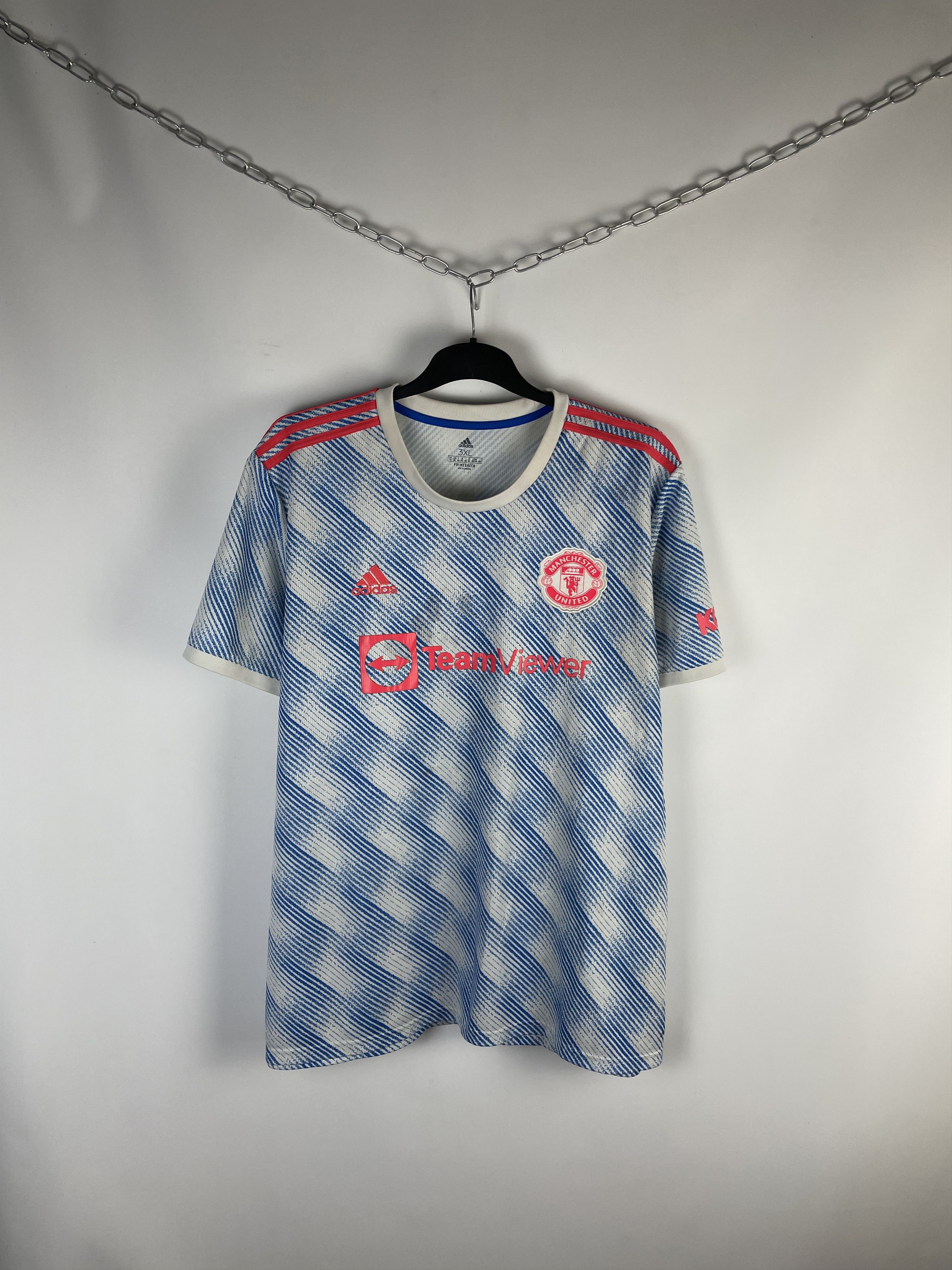 Adidas Vintage Adidas Manchester United Jersey Size US XXL / EU 58 / 5 - 1 Thumbnail