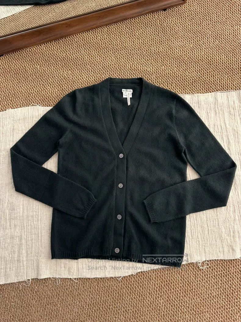 Hermes Hermes Cashmere slim fit long sleeve knit cardigan, dark g Size XS / US 0-2 / IT 36-38 - 5 Thumbnail