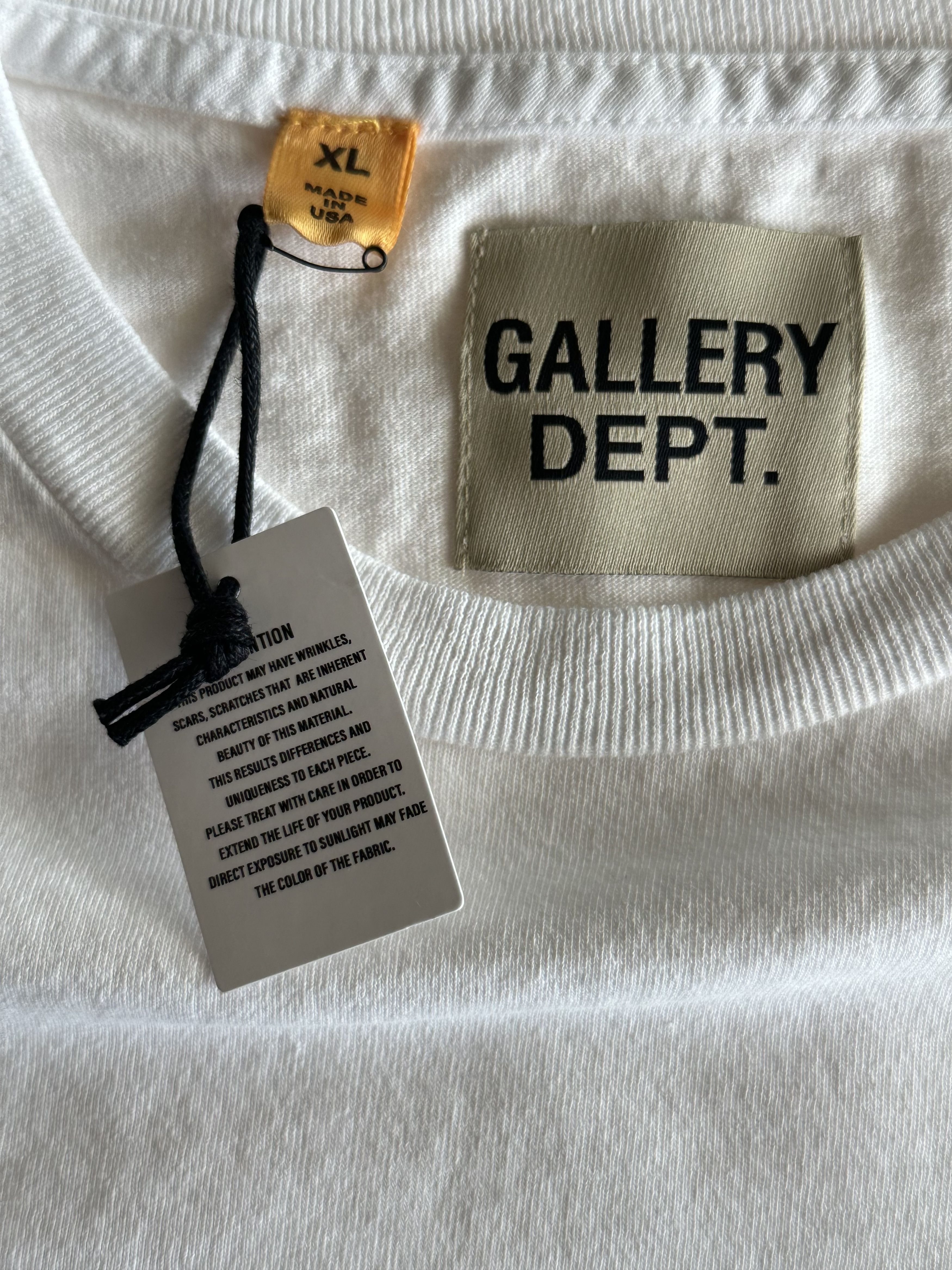 Gallery Dept. Gallery Dept White & Black French Logo Longsleeve T-Shirt Size US XL / EU 56 / 4 - 3 Thumbnail