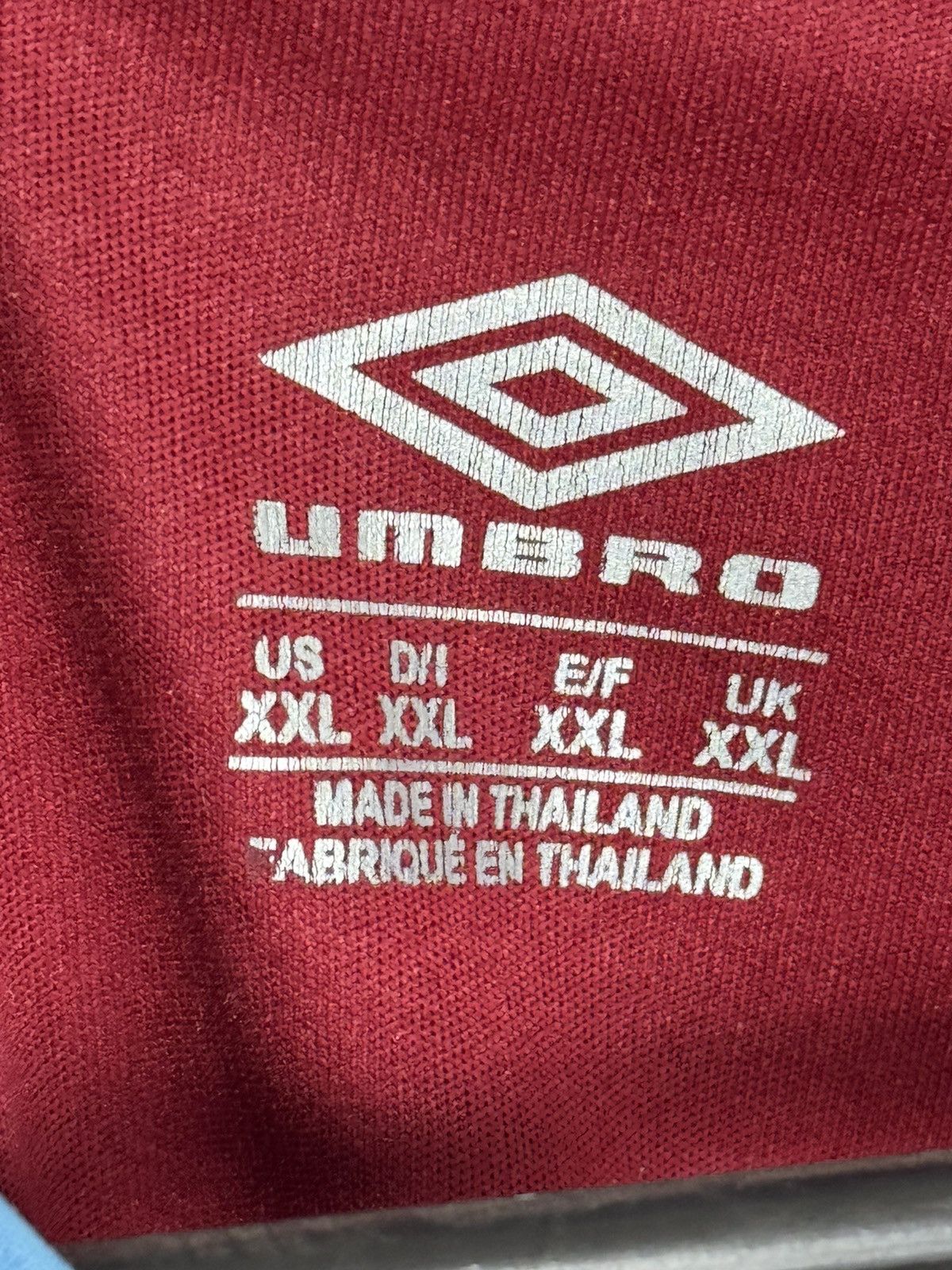 Umbro West Ham United 19/20 Home Football Jersey Size US XXL / EU 58 / 5 - 17 Thumbnail
