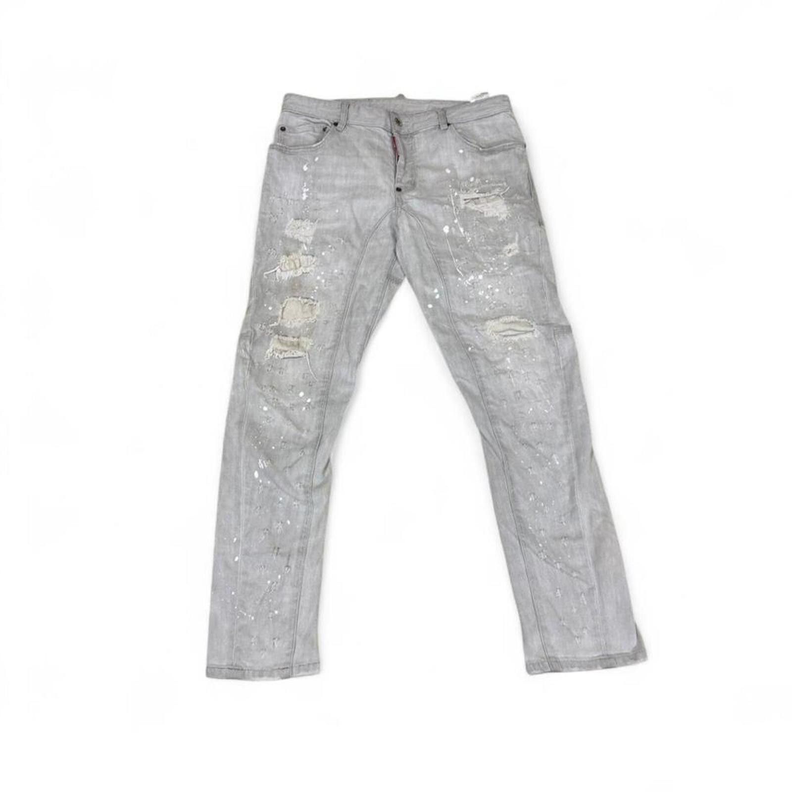 Dsquared2 Vintage style DSQUARED2 punk vibe denim jeans Size US 32 / EU 48 - 4 Thumbnail