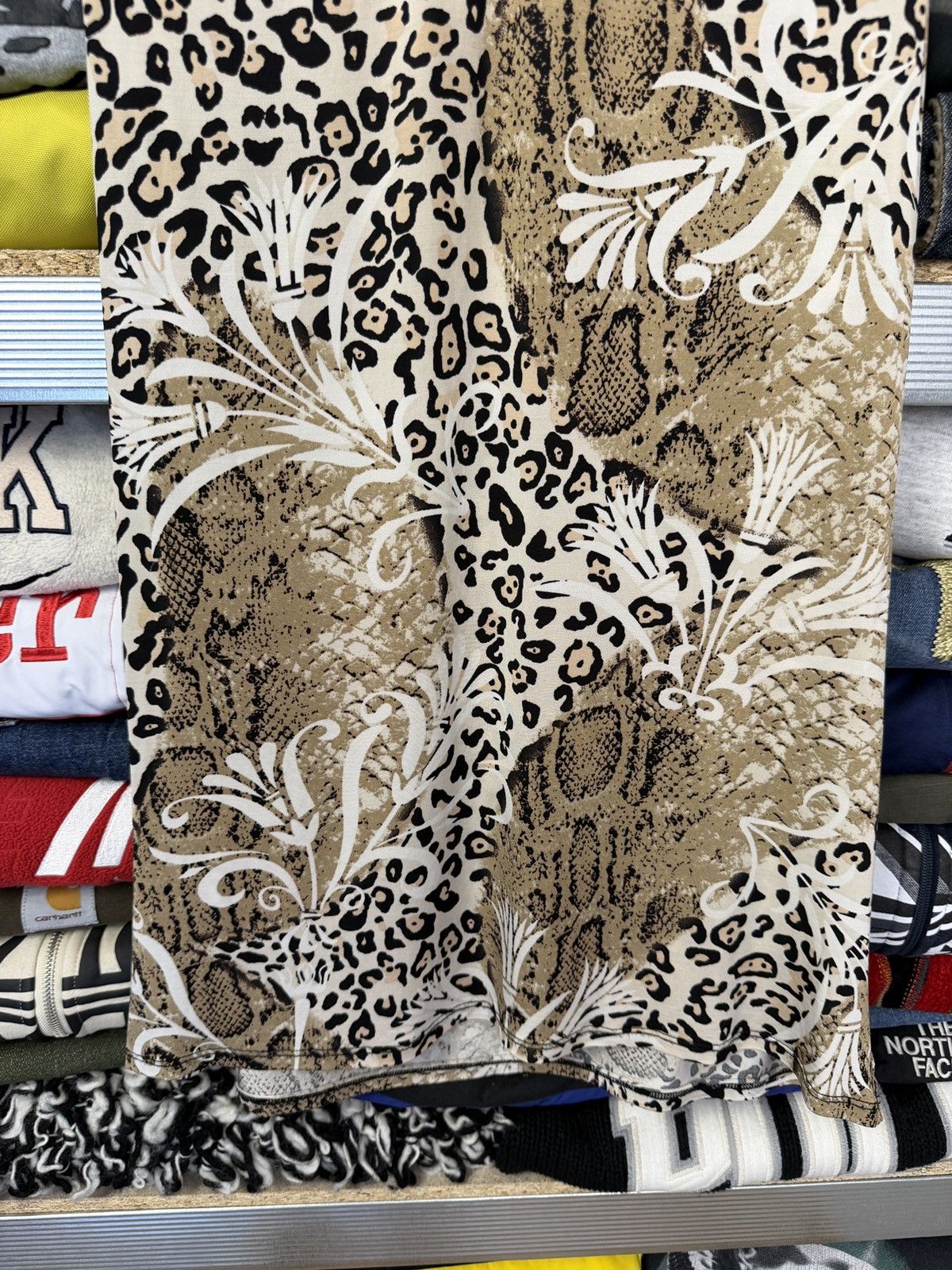 Roberto Cavalli Rare Roberto Cavalli Leopard Print Pattern Dress Size M / US 6-8 / IT 42-44 - 6 Thumbnail
