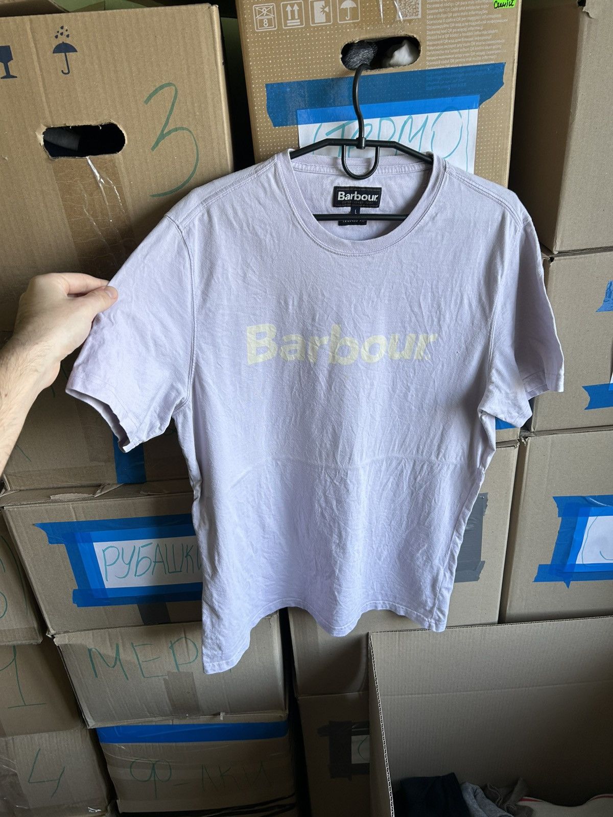 Barbour Barbour Tailored Fit Casual T-shirt Men’s Size L Size US L / EU 52-54 / 3 - 6 Thumbnail