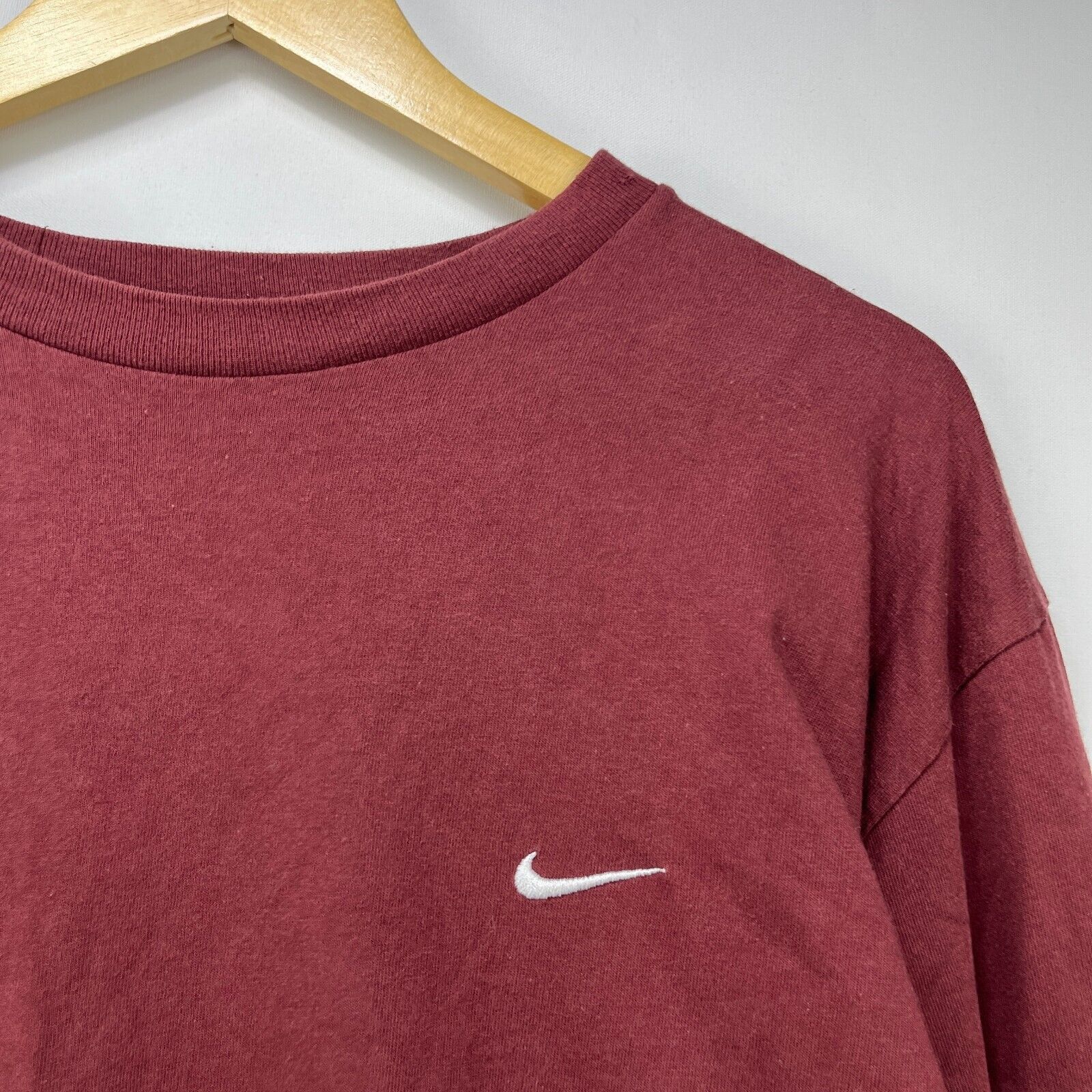 Nike × Vintage Vintage Y2K Nike Mini Swoosh Made in Canada Shirt Medium Size US M / EU 48-50 / 2 - 3 Thumbnail