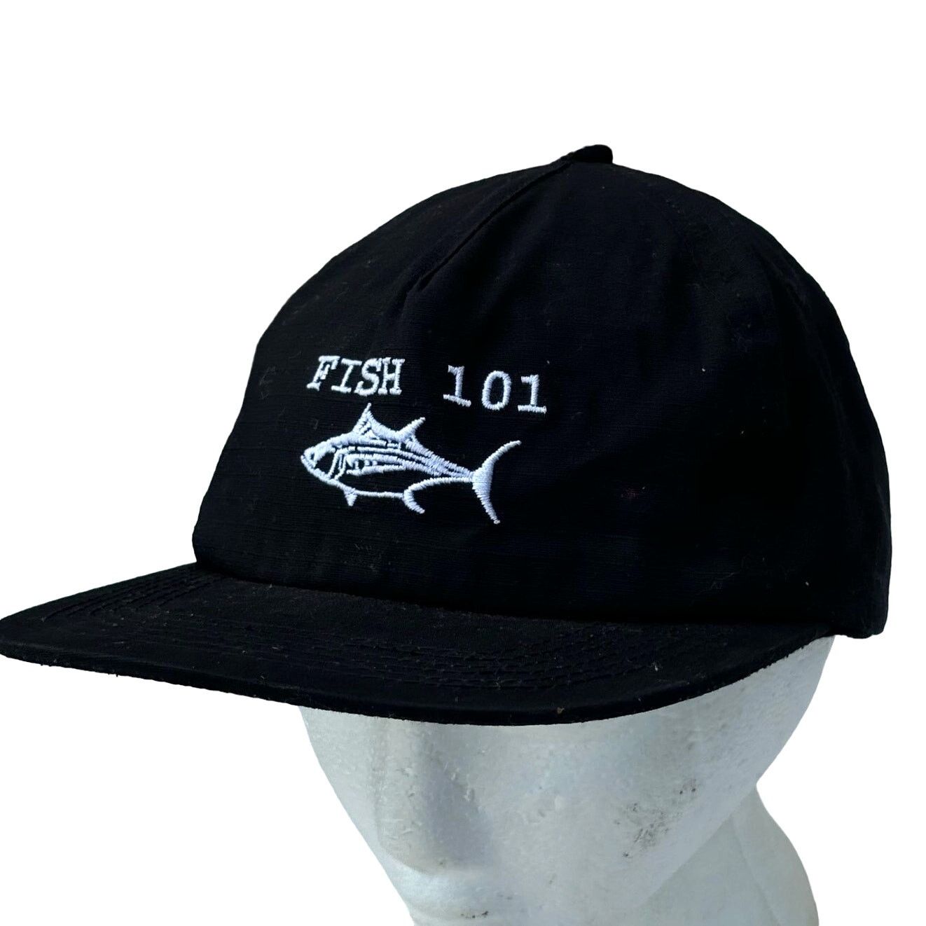 Other Black & White Fish 101 Men's Hat Size ONE SIZE - 3 Thumbnail