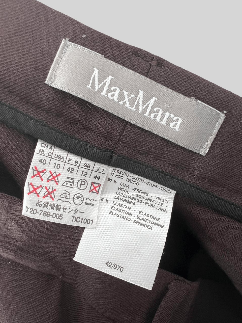 Max Mara Max Mara Pants 10us Size 32" / US 10 / IT 46 - 2 Thumbnail