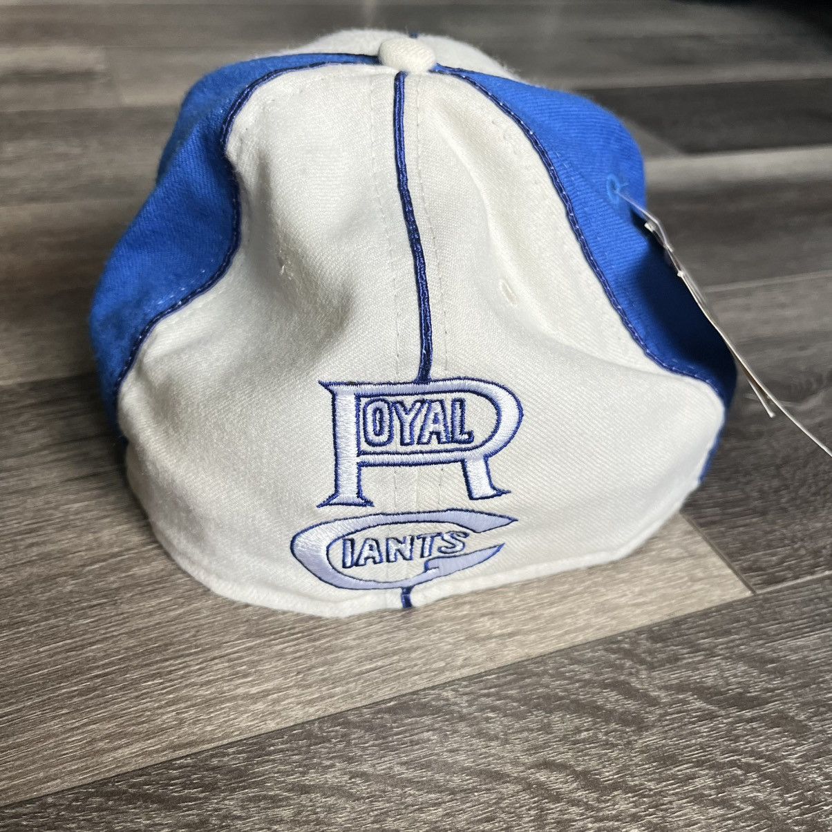 Authentic Negro Leagues × MLB × Vintage New Vintage Negro Baseball Leagues Royal Giants Fitted Hat Size ONE SIZE - 5 Thumbnail