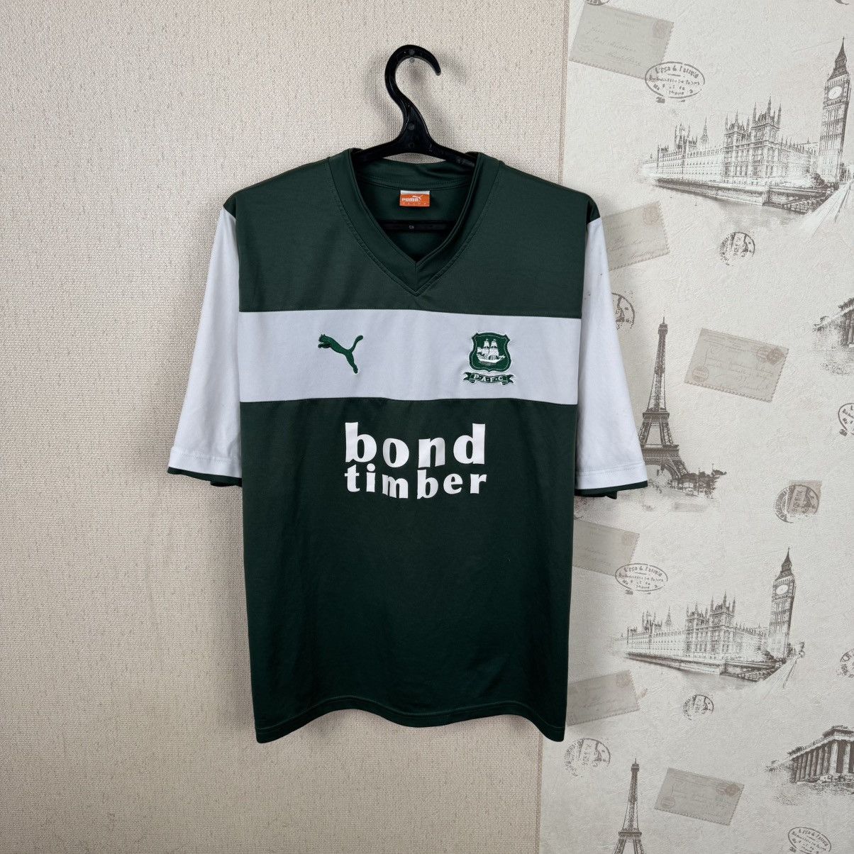 Puma Puma Plymouth Argyle Jersey 2012/2013 Home Football Soccer Size US XL / EU 56 / 4 - 1 Thumbnail