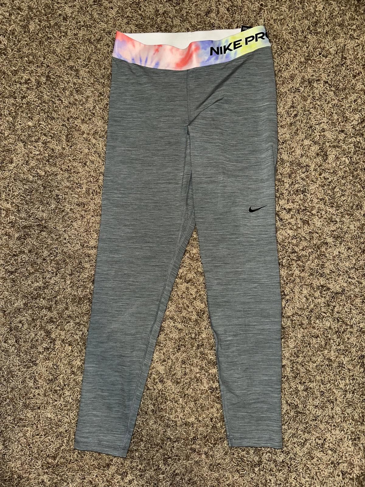 Nike Nike Pro Women's 7/8 Tie-Dye Leggings Size 32" / US 10 / IT 46 - 5 Thumbnail