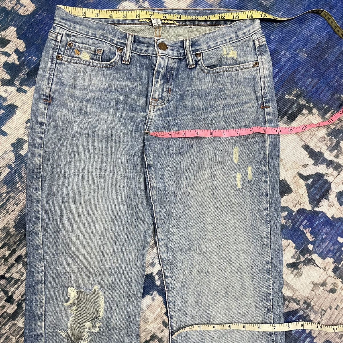 Abercrombie & Fitch Y2k flare abercrombie & fitch Punk Distressed Jeans Size 29" - 22 Thumbnail