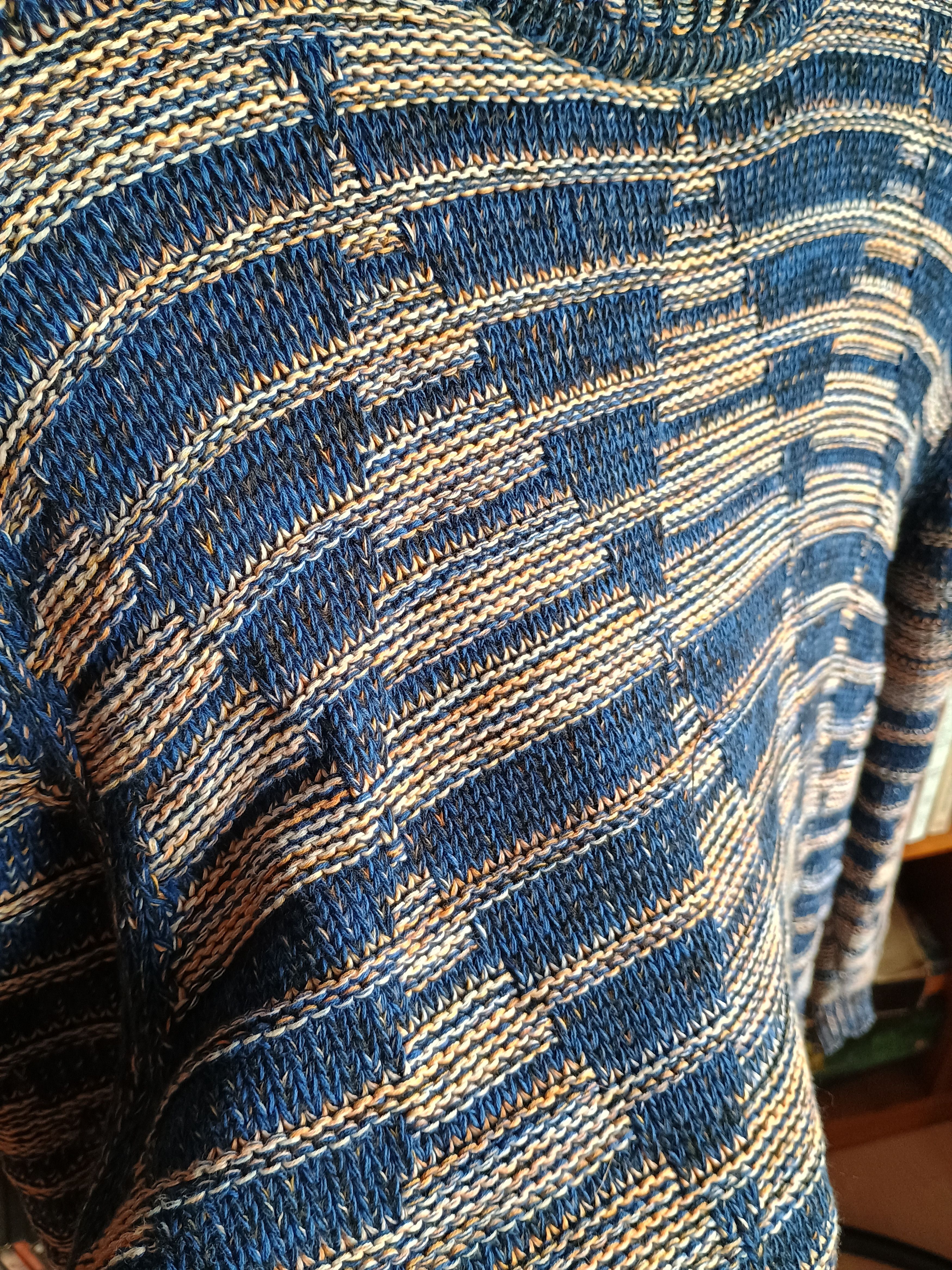 Henrik Vibskov Geometric ridged knit sweater Size US S / EU 44-46 / 1 - 3 Thumbnail