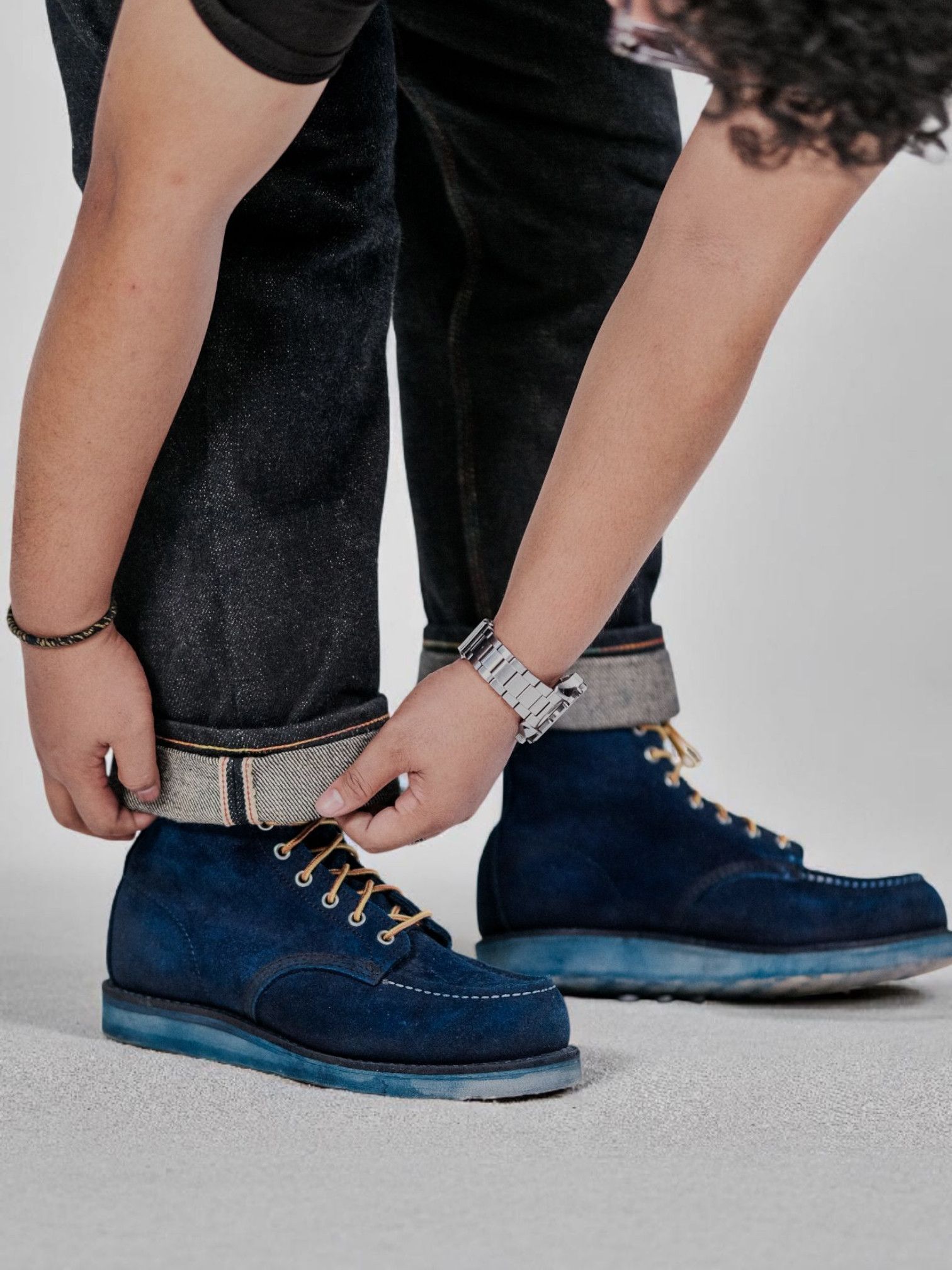 Red Wing Red Wing 8173 X Momotaro Dye Indigo Made In USA | Grailed