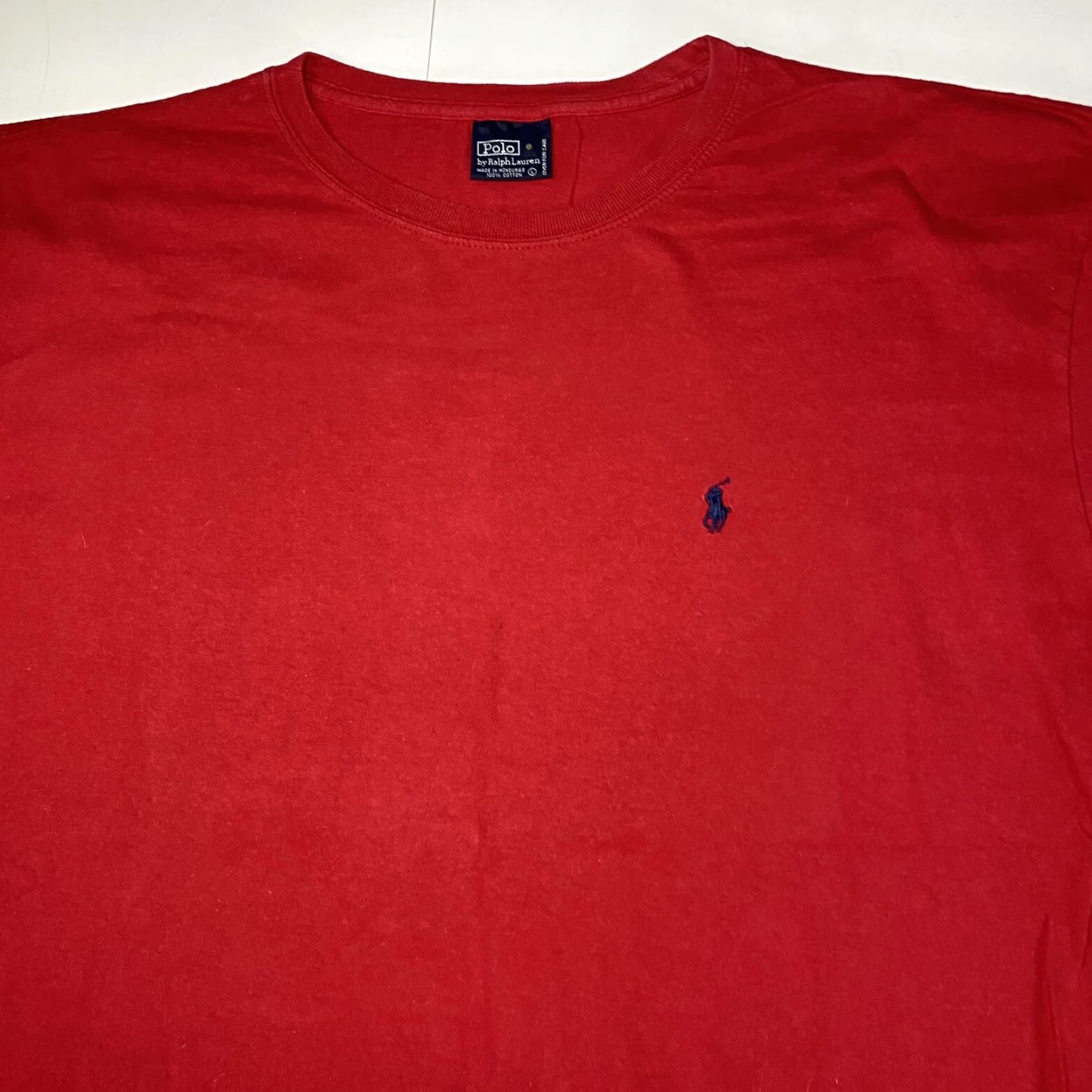 Polo Ralph Lauren VINTAGE Polo Ralph Lauren Shirt Mens L Red Embroidered Pony Short Sleeve Polo Ralph Lauren Shirt Mens L Red Embroidered Pony Short Sleeve Size US L / EU 52-54 / 3 - 4 Thumbnail