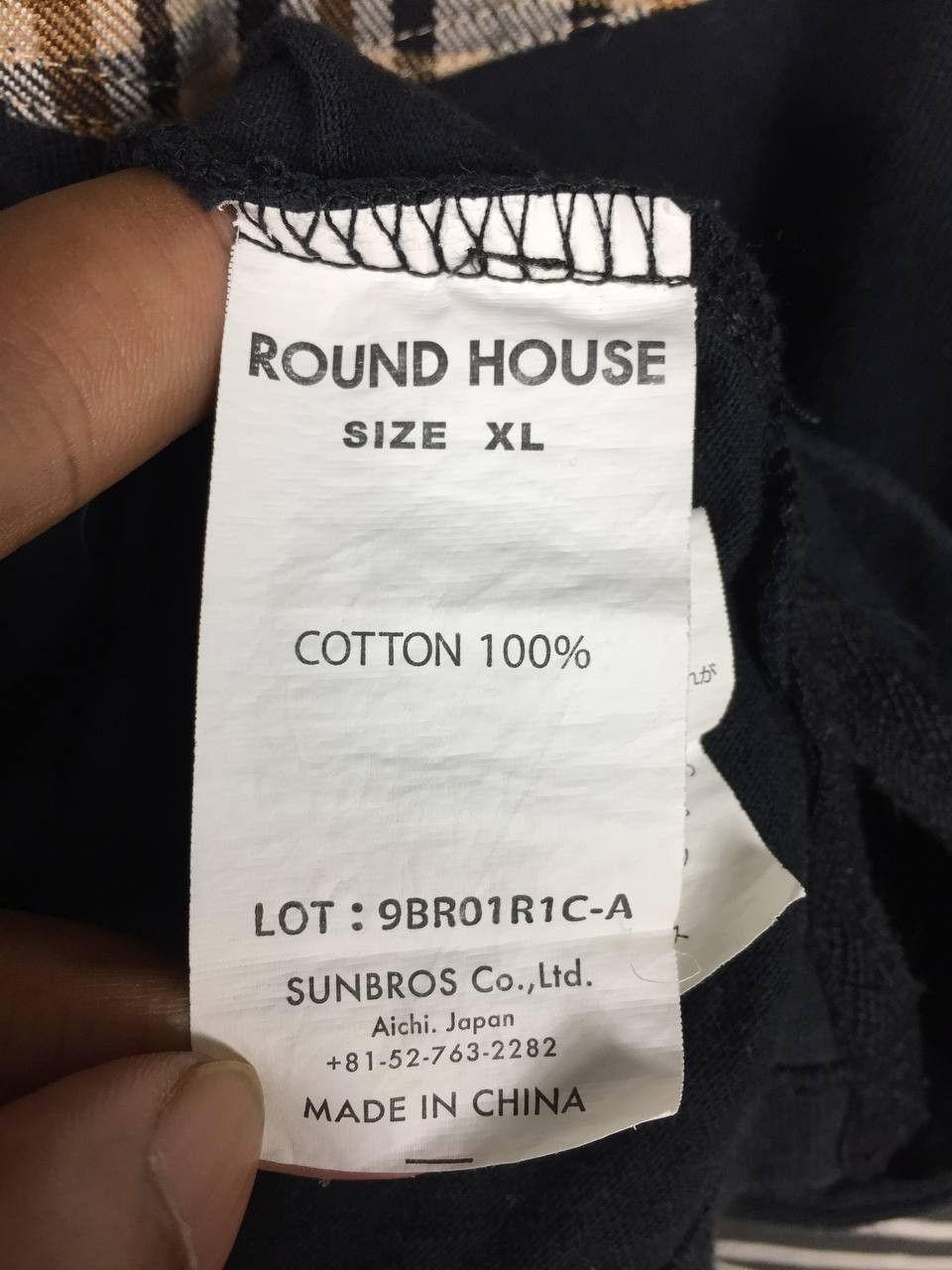 Vintage Round House Workwear Brand Checked Pocket Tee Size US XL / EU 56 / 4 - 9 Thumbnail