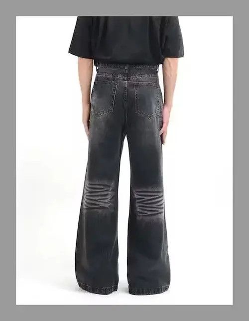 Jean Vintage Style Black Baggy jeans Size US 30 / EU 46 - 3 Thumbnail