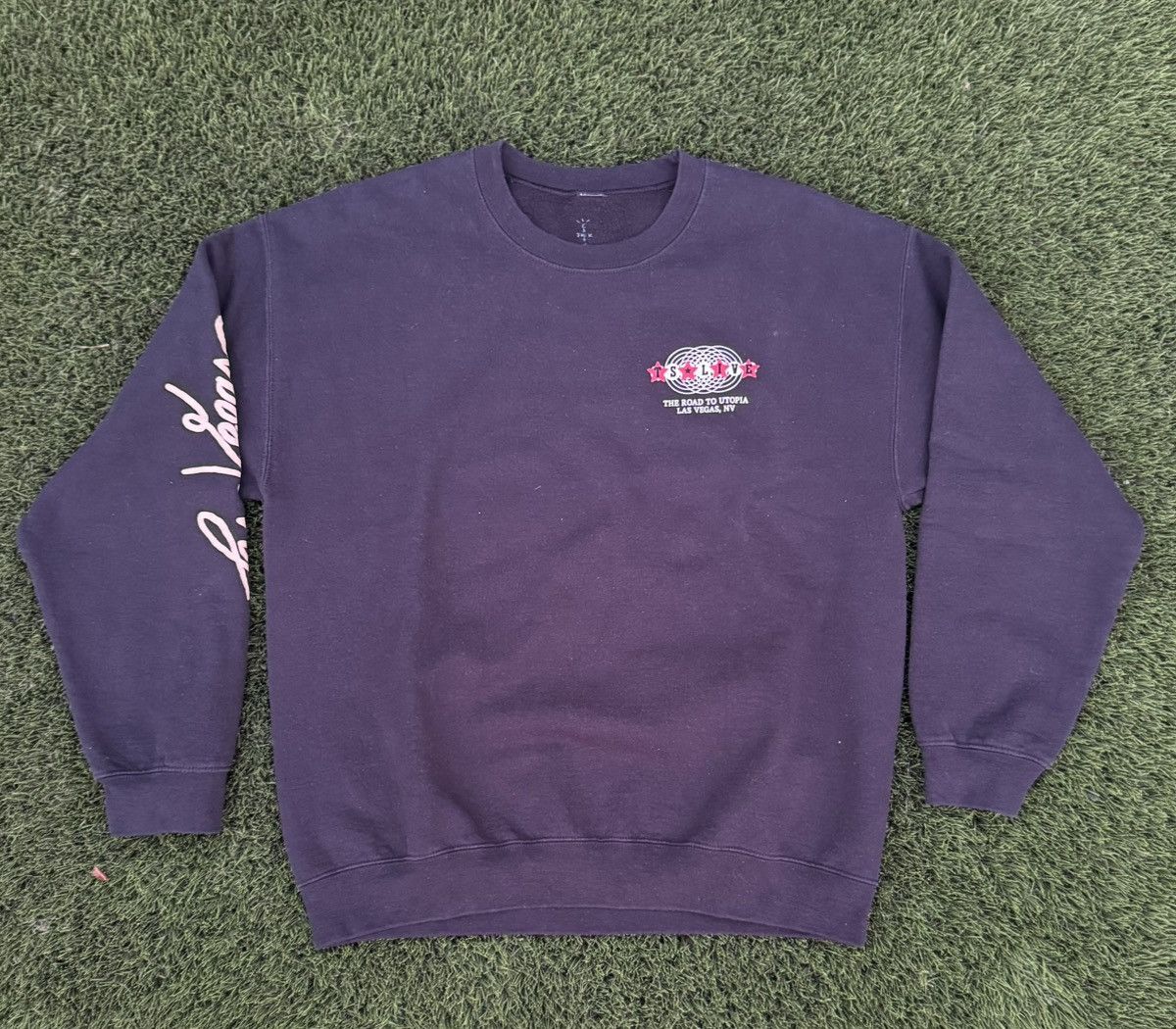 Travis Scott Travis Scott Road to Utopia Crewneck Size US M / EU 48-50 / 2 - 1 Thumbnail