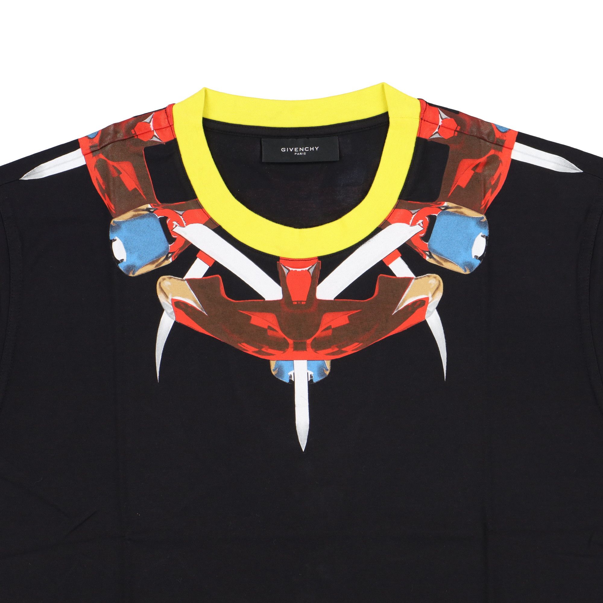Givenchy Black Masai Cobra Collar T-Shirt Size US XS / EU 42 / 0 - 4 Thumbnail