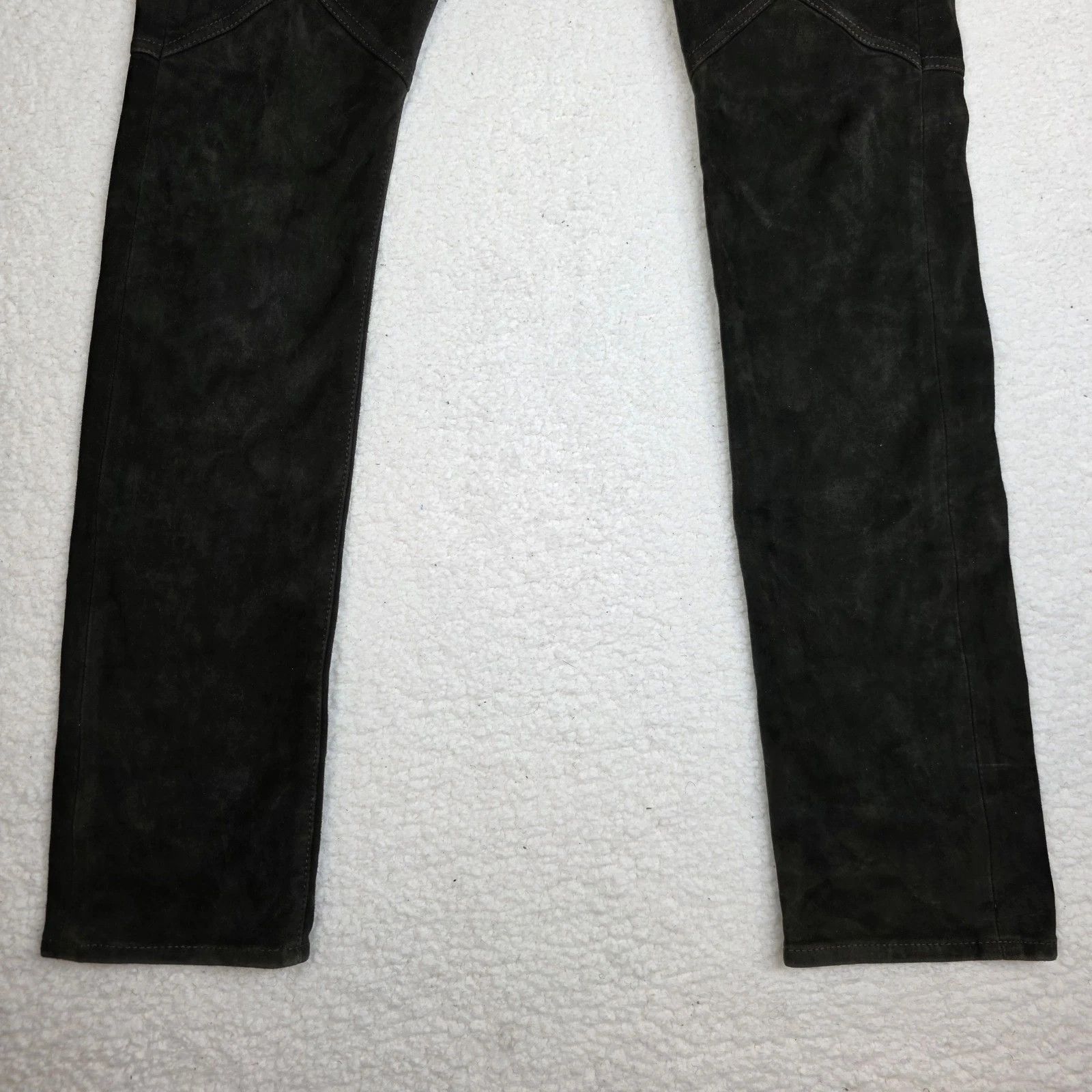 RRL Ralph Lauren Ralph Lauren Double RL RRL Slim Suede Roughout Western Pants Size US 30 / EU 46 - 4 Thumbnail