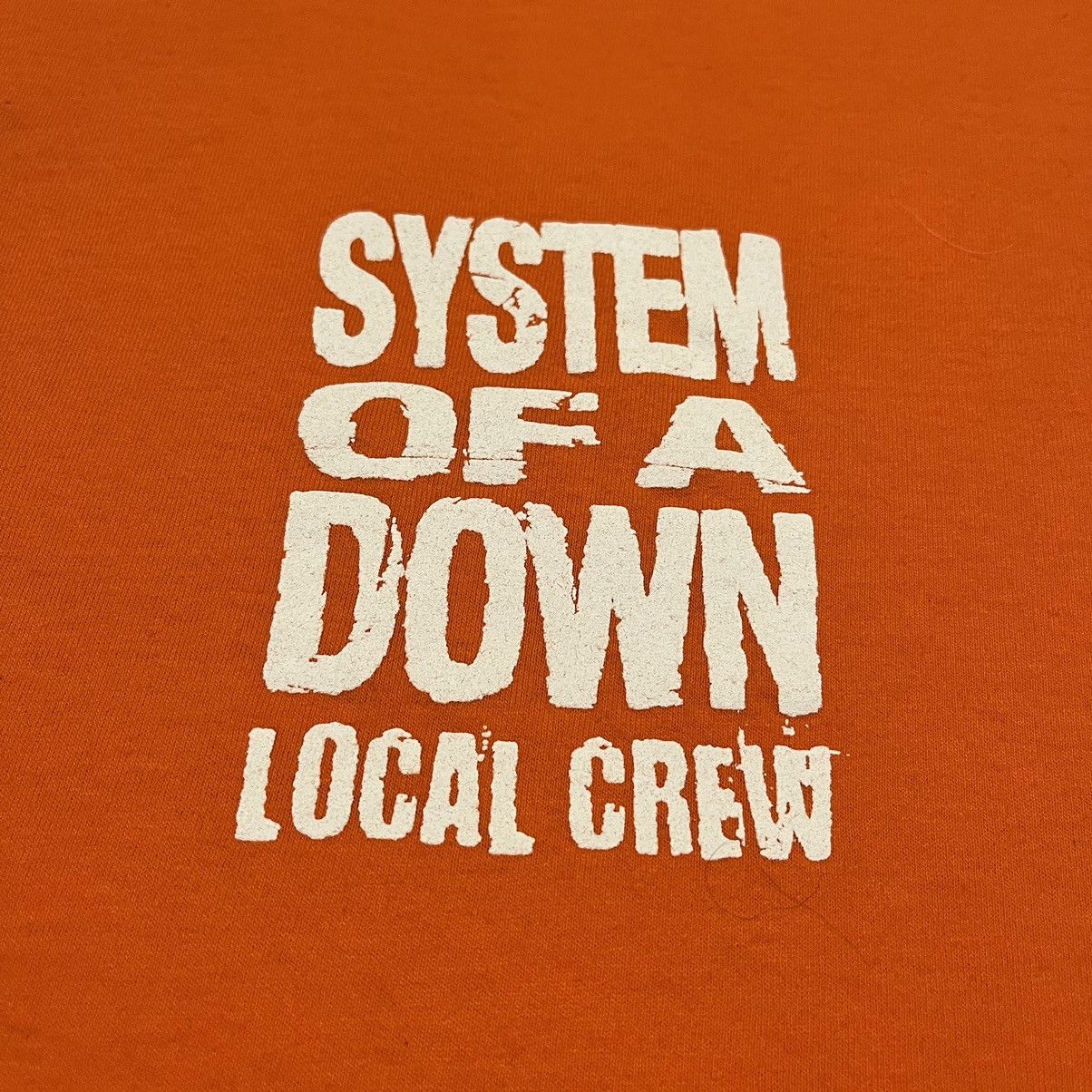 Band Tees Vintage Y2K System of a Down Local Crew Staff Tour Band Tee Size US L / EU 52-54 / 3 - 3 Thumbnail