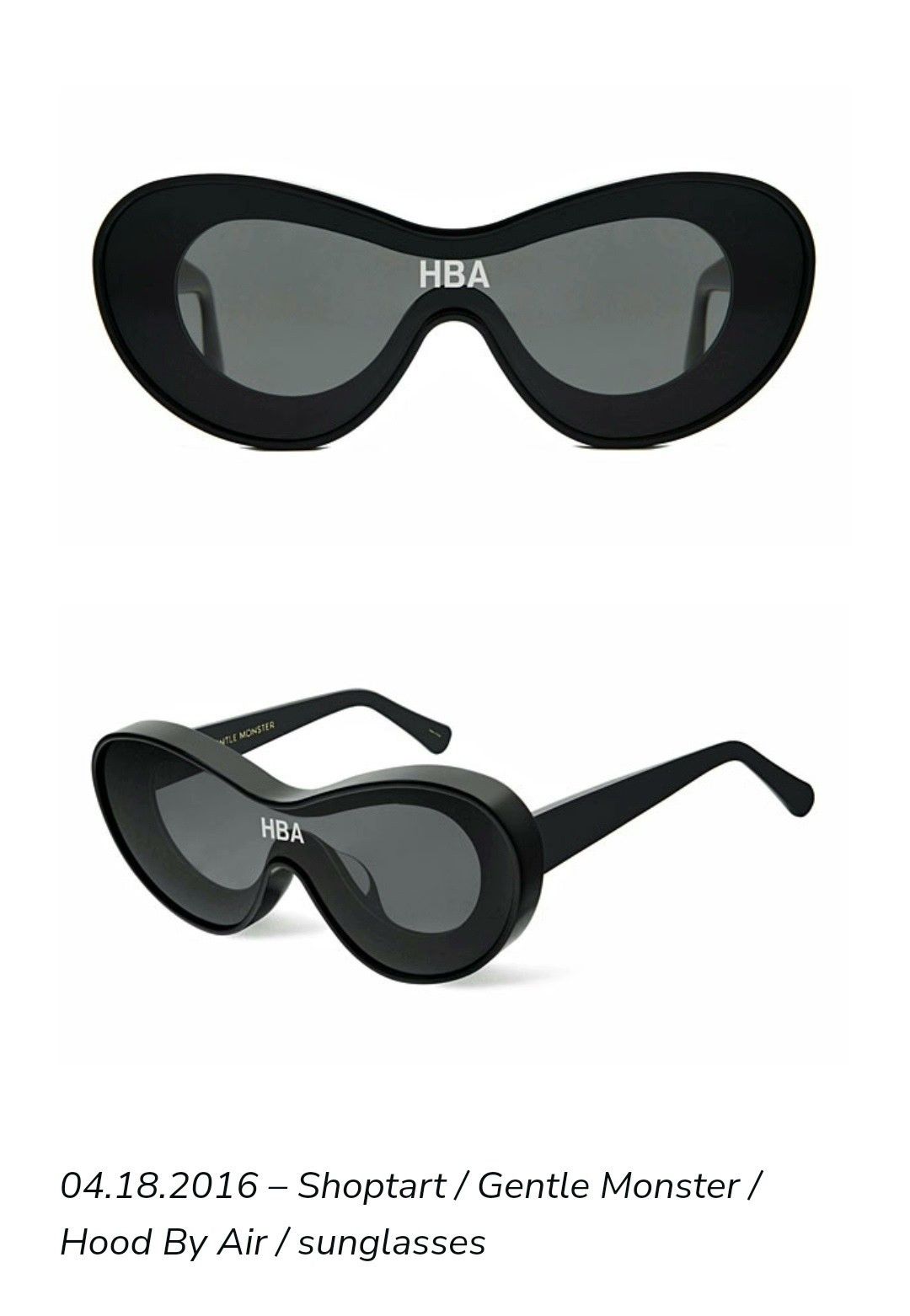 Hood By Air HBA SS16 Jacuzzi sunglasses Size ONE SIZE - 6 Thumbnail