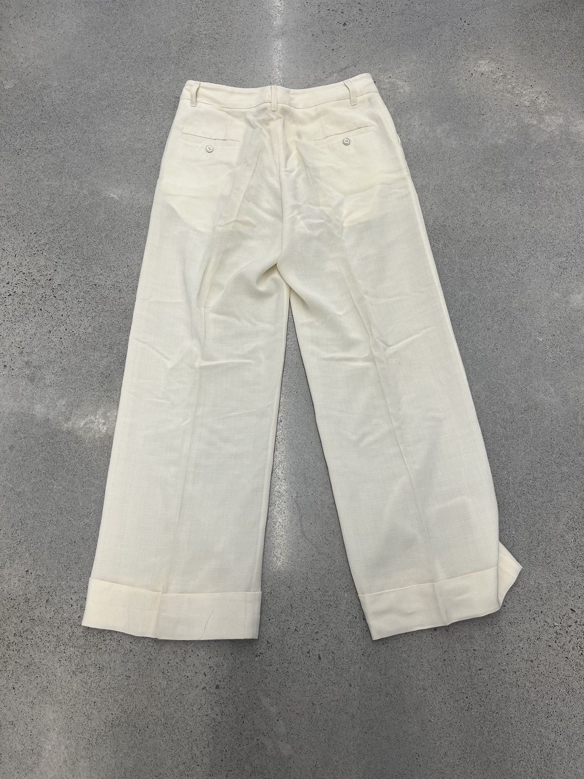 Rick Owens Rick Owens Mainline Women’s Linen Pants Size US 30 / EU 46 - 3 Thumbnail
