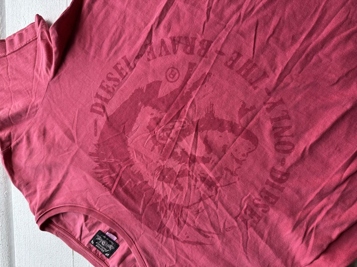 Diesel 🚨Rare color Diesel Logo punk tee shirt AVANT GARDE faded Size US M / EU 48-50 / 2 - 4 Thumbnail