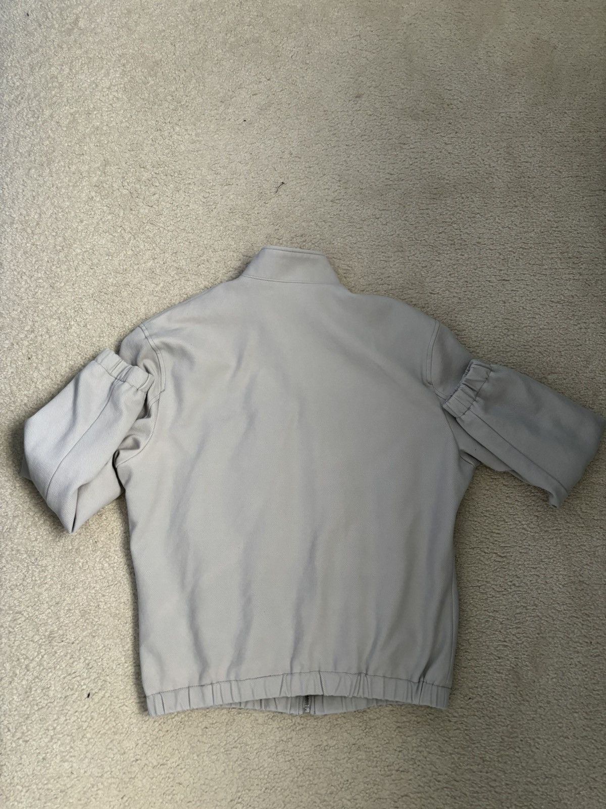 Zara Gray Classy Bomber Jacket Size US M / EU 48-50 / 2 - 2 Thumbnail