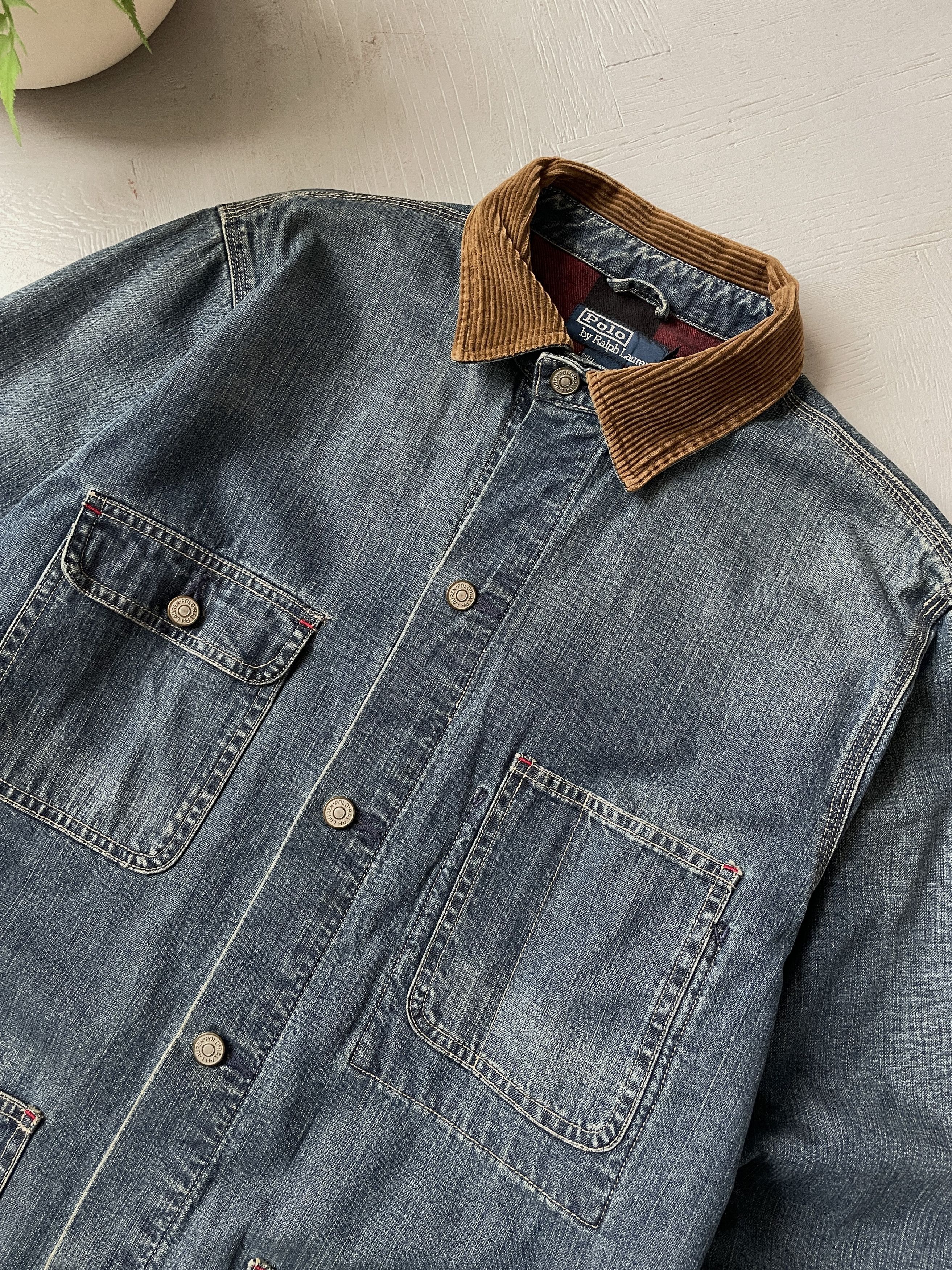 Polo Ralph Lauren Vintage Polo Ralph Lauren Blankrt Lined Chore Coat Jacket Size US M / EU 48-50 / 2 - 5 Thumbnail