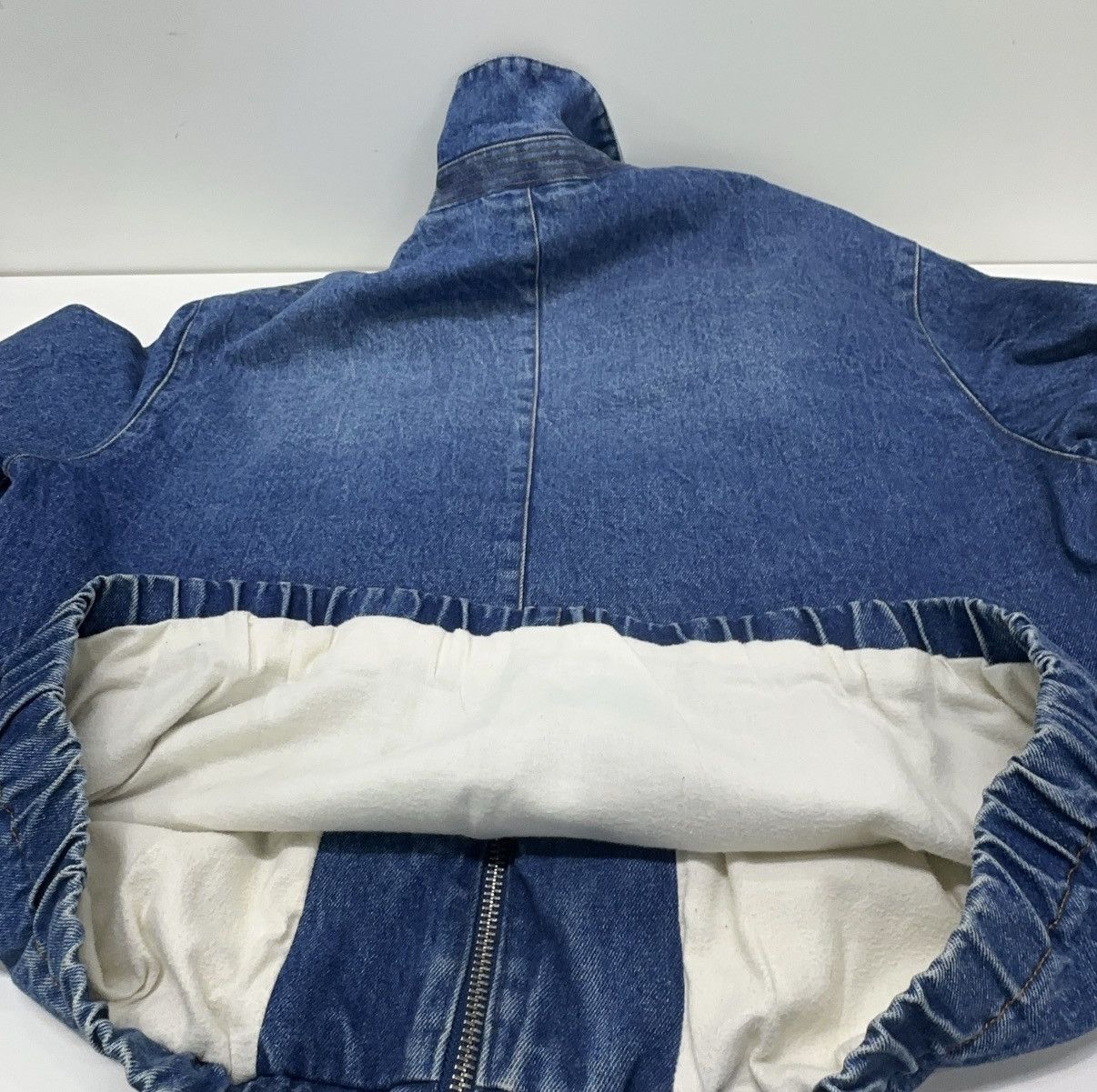 AMI AMI Paris Ami de Cœur Zipped Denim Jacket Size US XL / EU 56 / 4 - 7 Thumbnail
