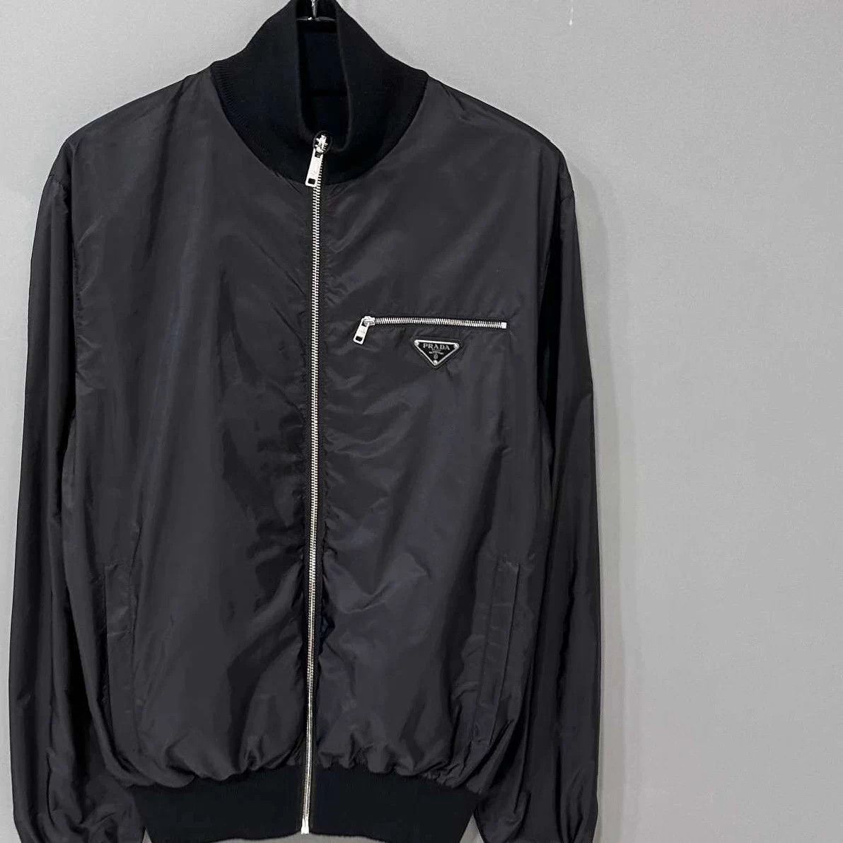 Prada Prada Black Lightweight Men's Jacket 48 Art.SGV732 | Grailed