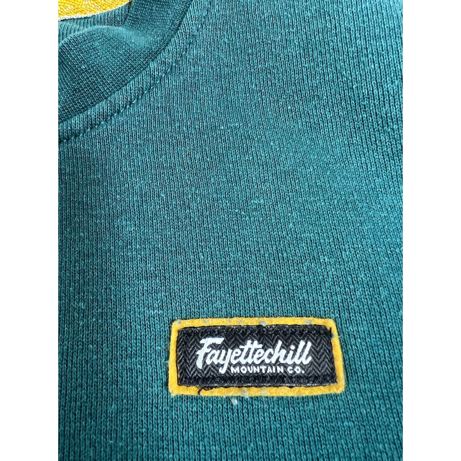 Vintage Fayettechill Sweatshirt Pullover Green Size Small Unisex Adults Outdoor Crewneck Cotton Fleece Collarless Vintage No Size US S / EU 44-46 / 1 - 3 Thumbnail