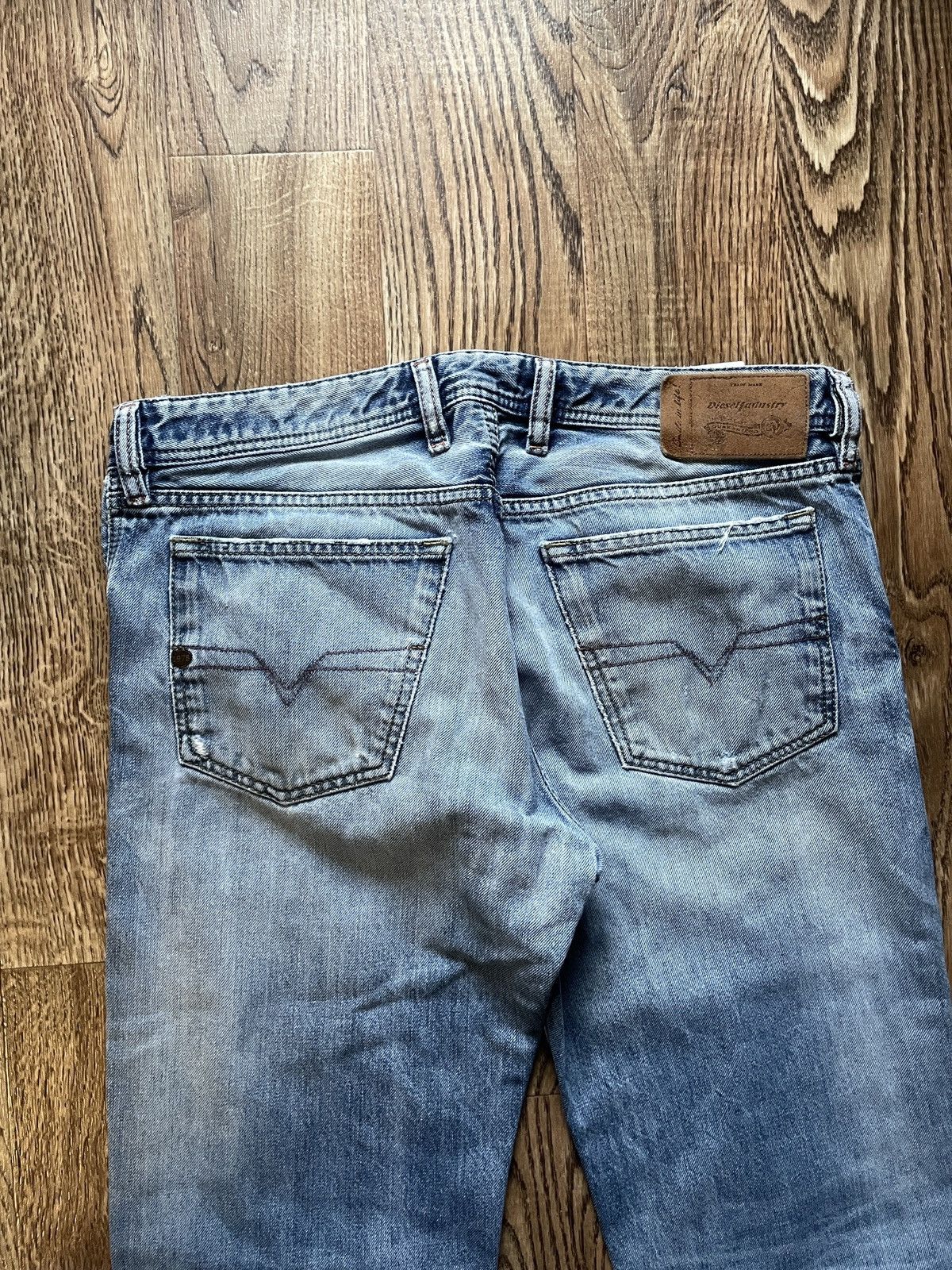 Diesel Vintage Y2K Diesel Waykee Wide Leg Jeans Size US 34 / EU 50 - 10 Thumbnail