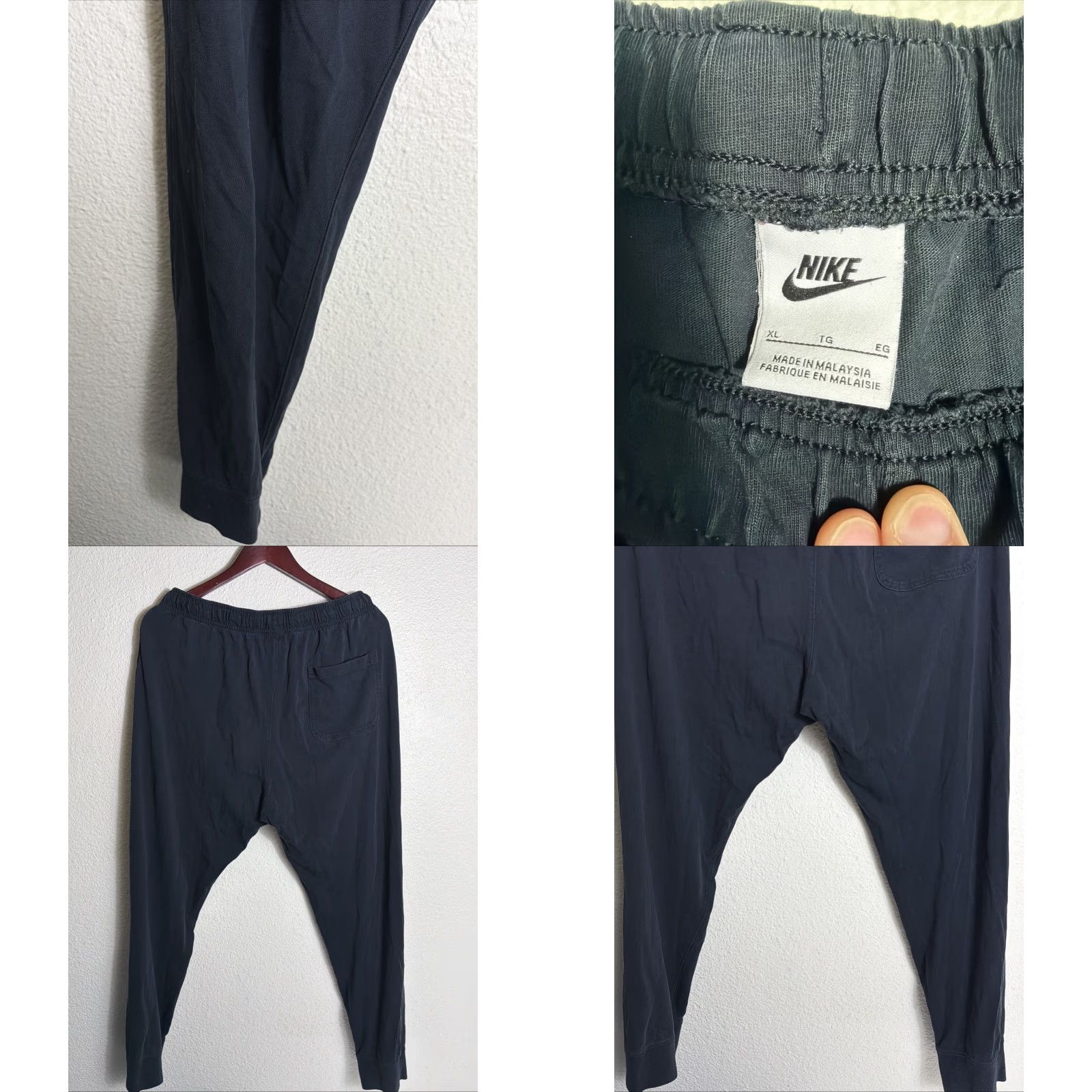 Nike Nike Sportwear Club Tapered Black Men’s XL Sweatpants BV2762-010 32x28 Stain Size US 36 / EU 52 - 8 Thumbnail