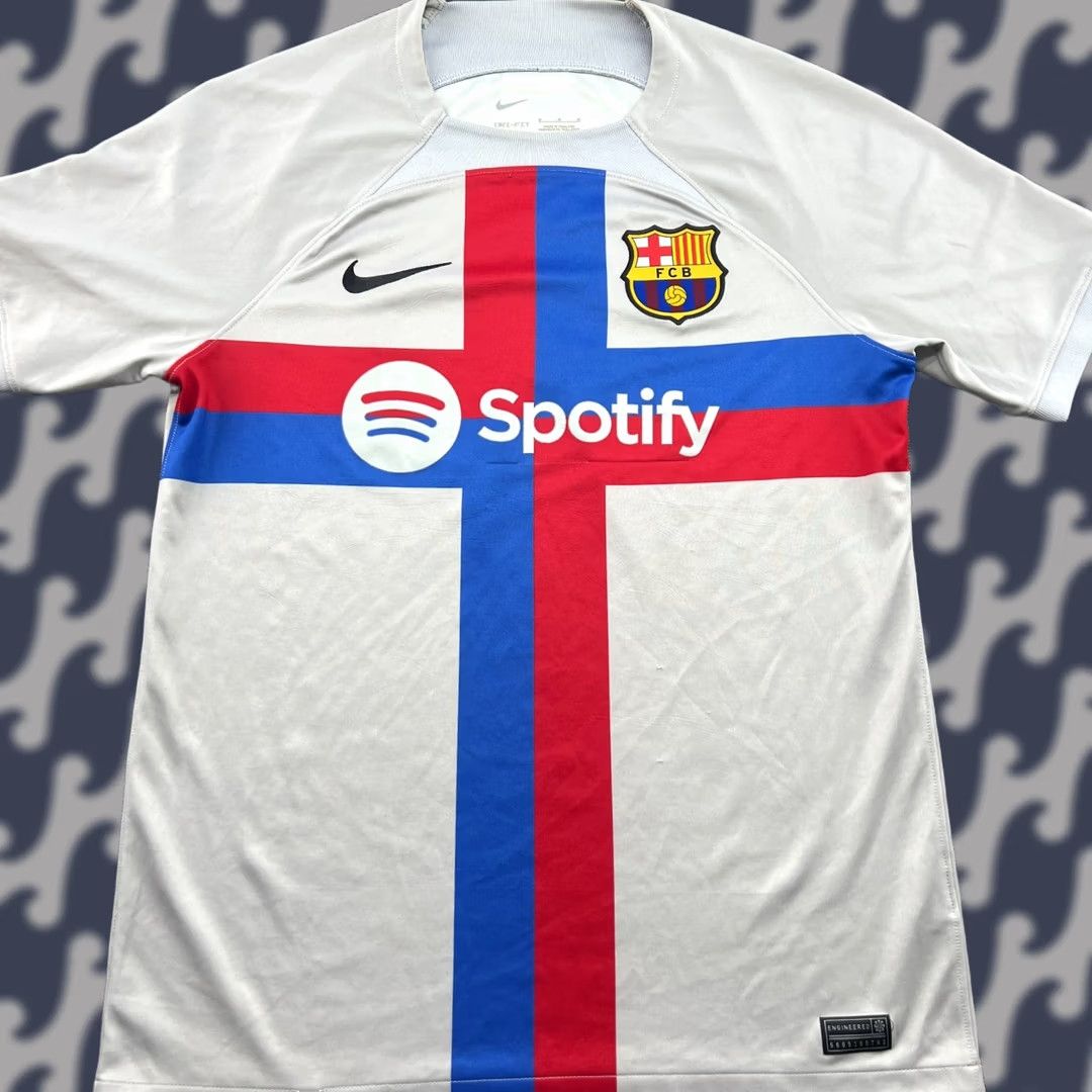 Nike Nike Barcelona 2022 2023 Third Football Shirt Jersey Mens Medium Multicolor Size US M / EU 48-50 / 2 - 1 Thumbnail