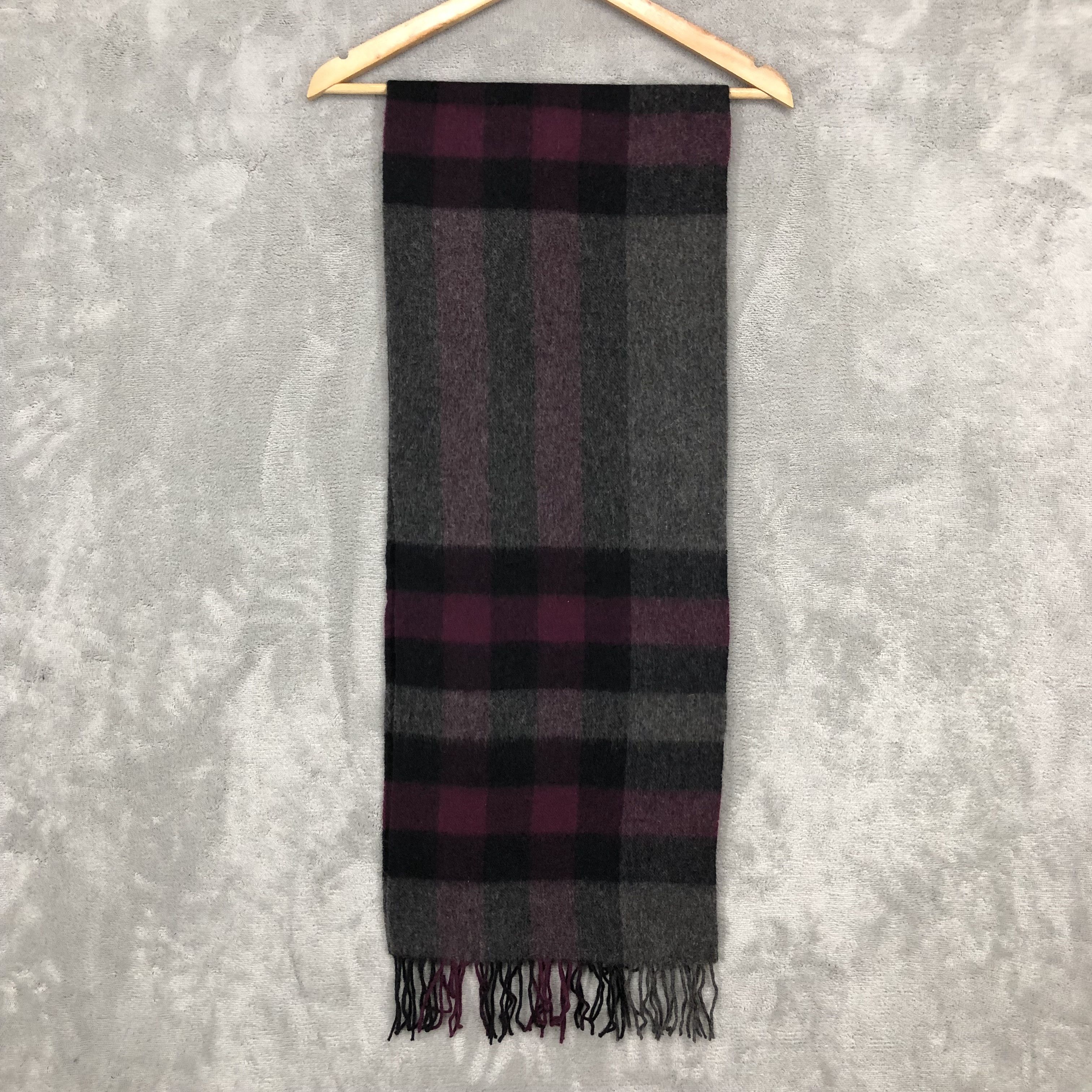 Michiko Koshino London Wool Scarf Muffler Neck Scarf
